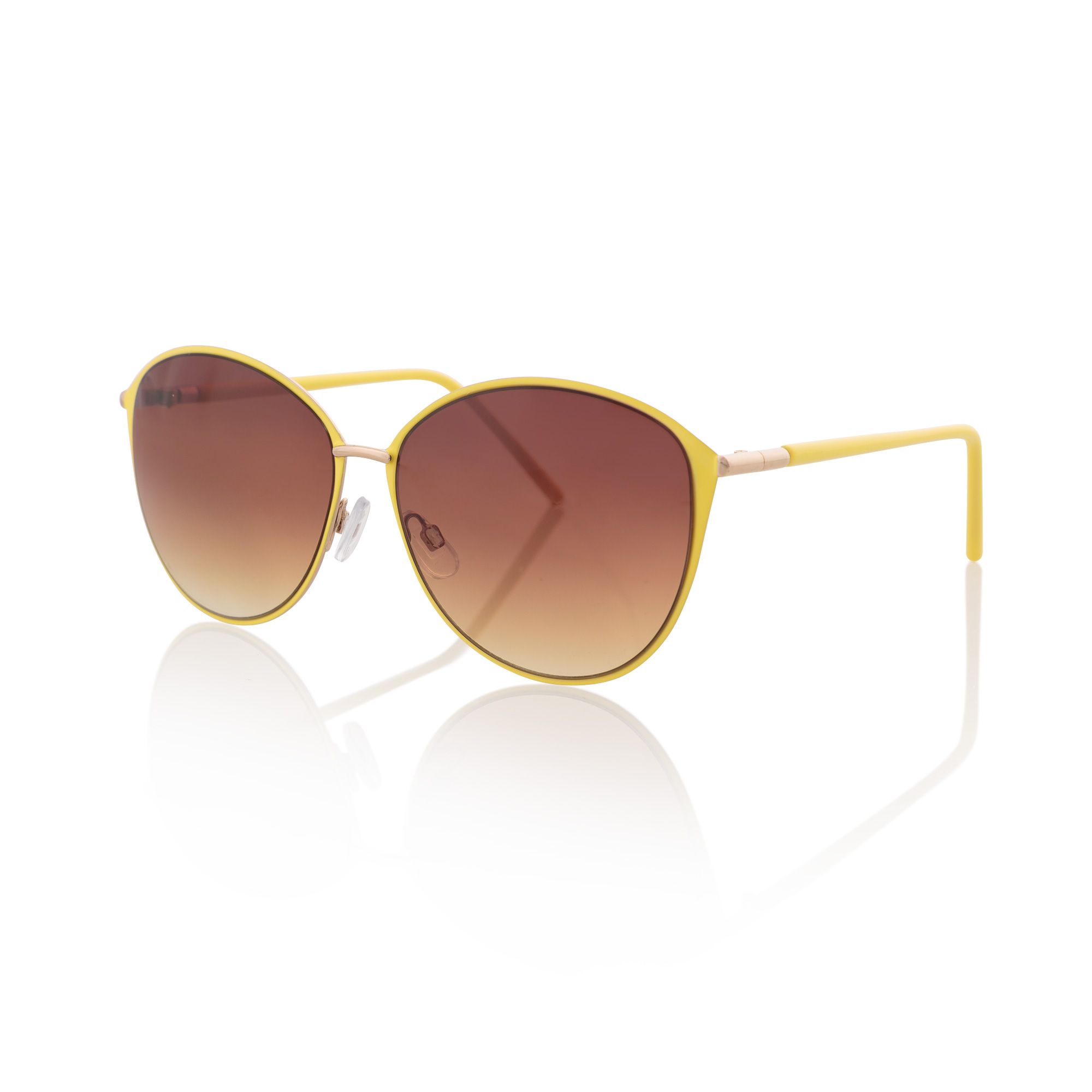 Sunshade Enamel Round Sunglasses Oliver Bonas