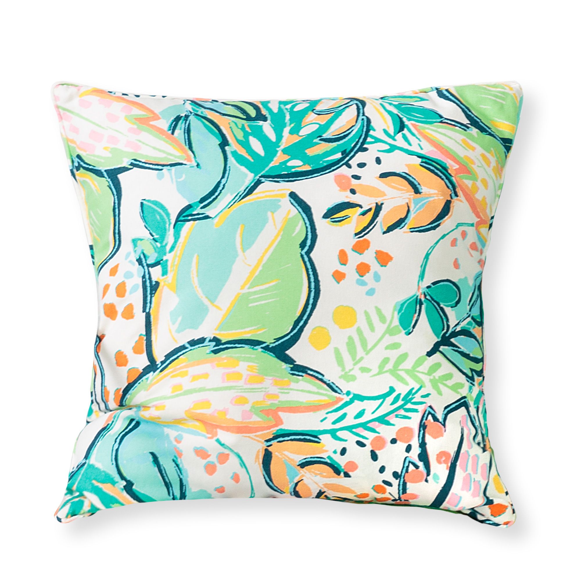 Ro Palm Print Cushion | Oliver Bonas