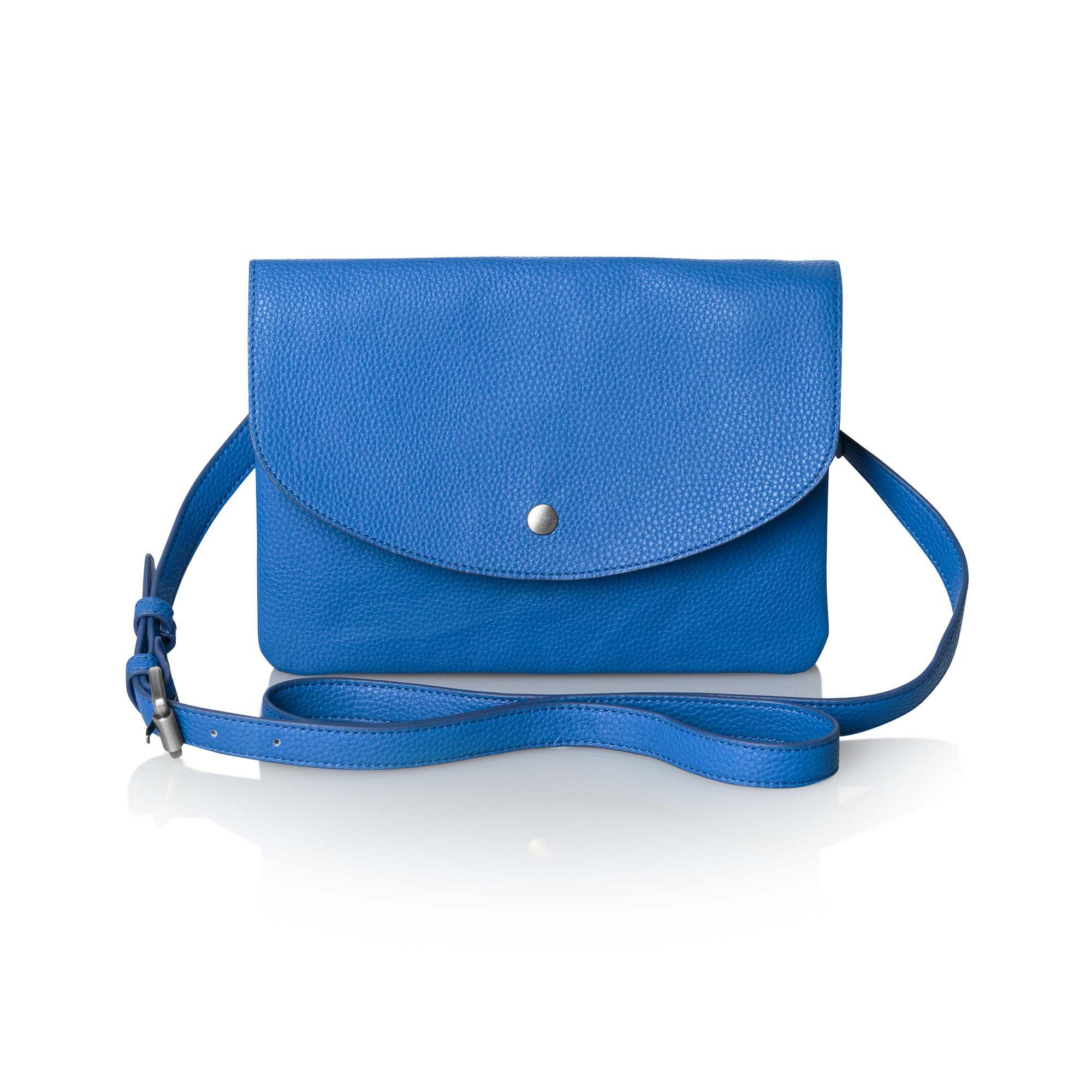Blue Poppy Cross Body Bag | Oliver Bonas