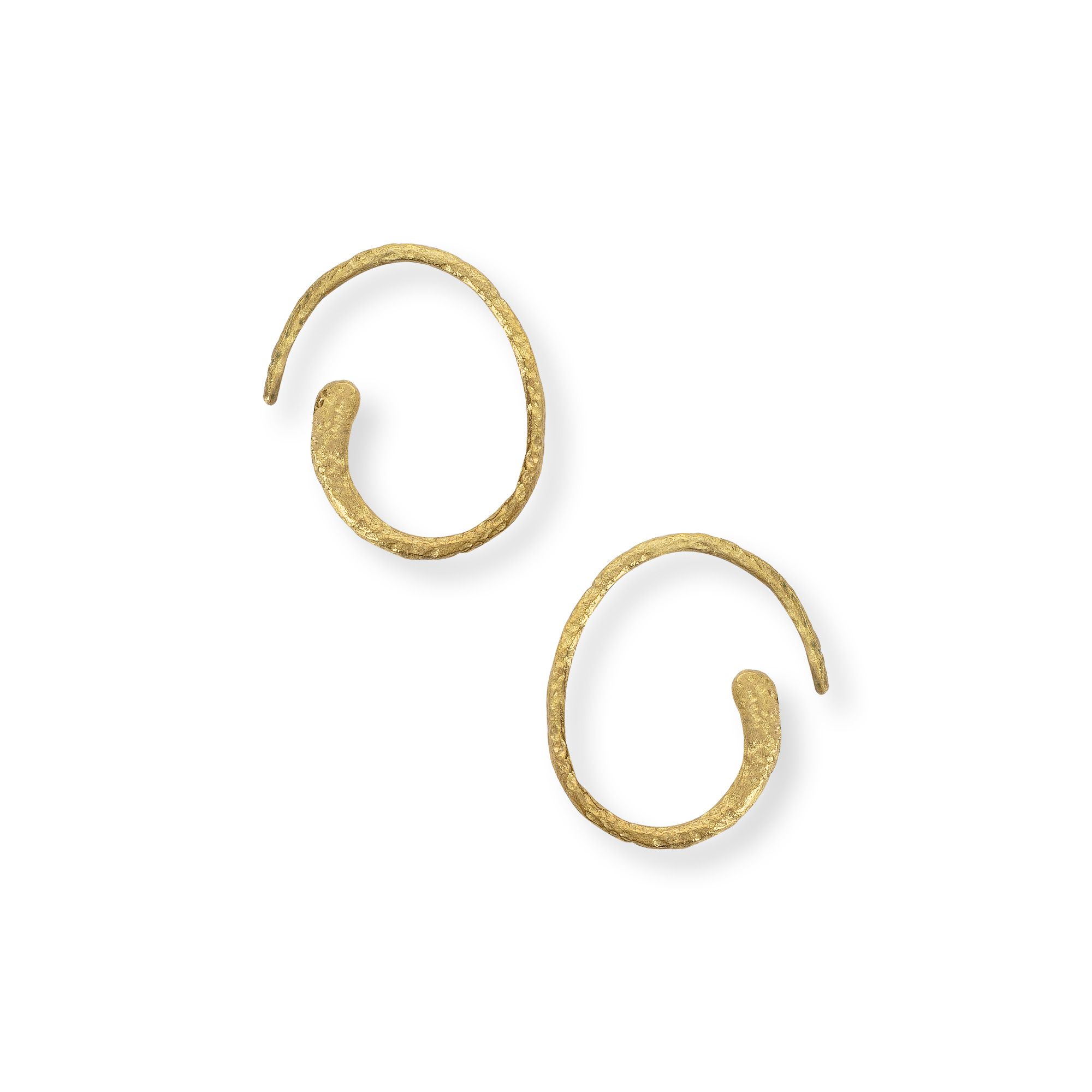 thread through hoop earrings