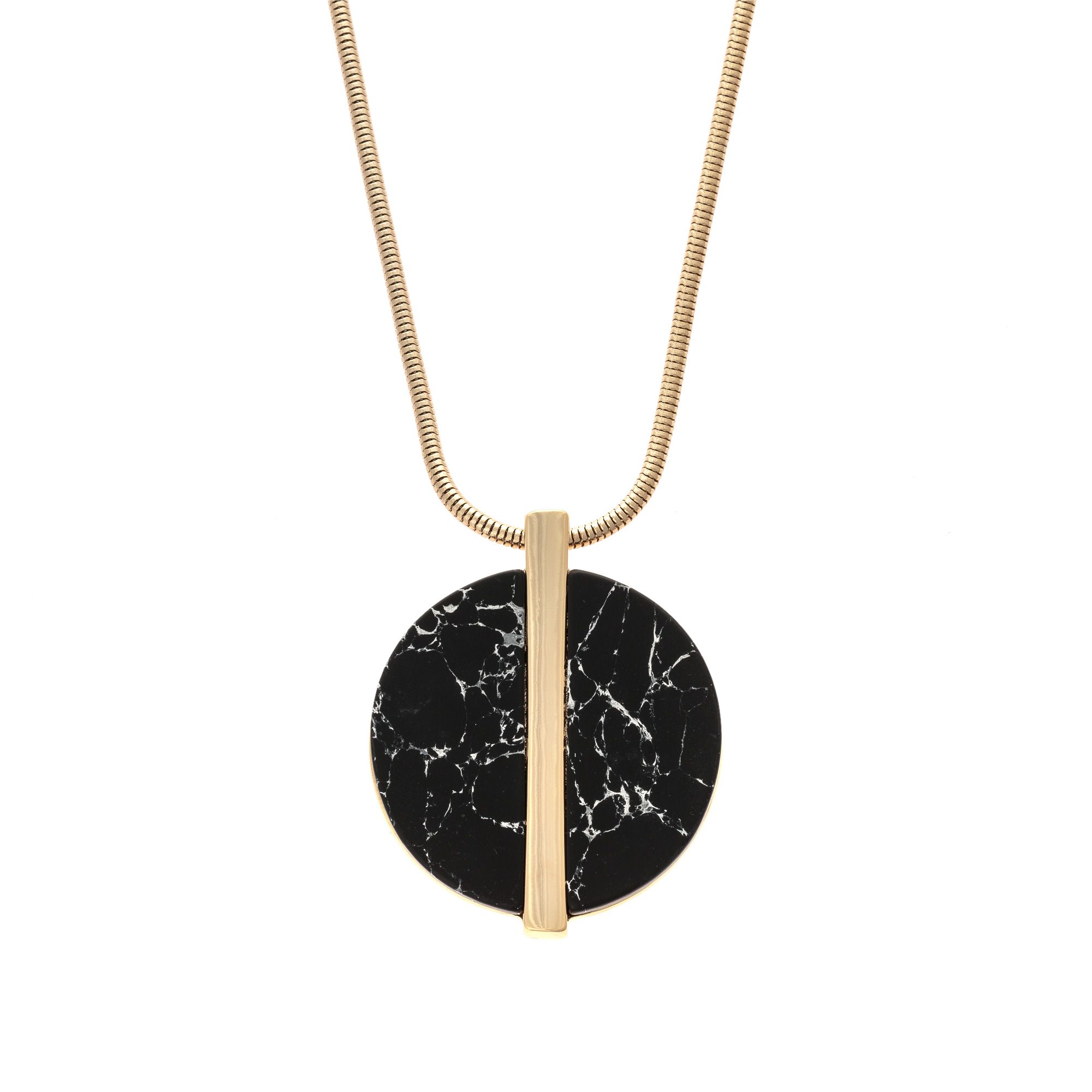 Anouk Semi Circle Pendant Necklace | Oliver Bonas