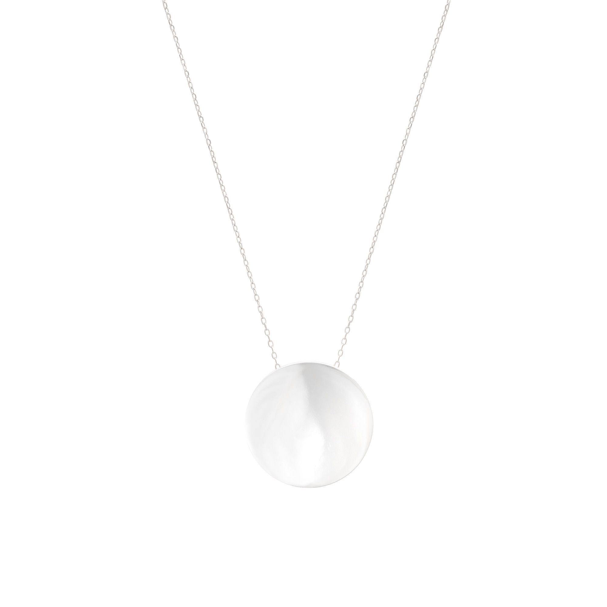 Aleta Large Disc Necklace | Oliver Bonas