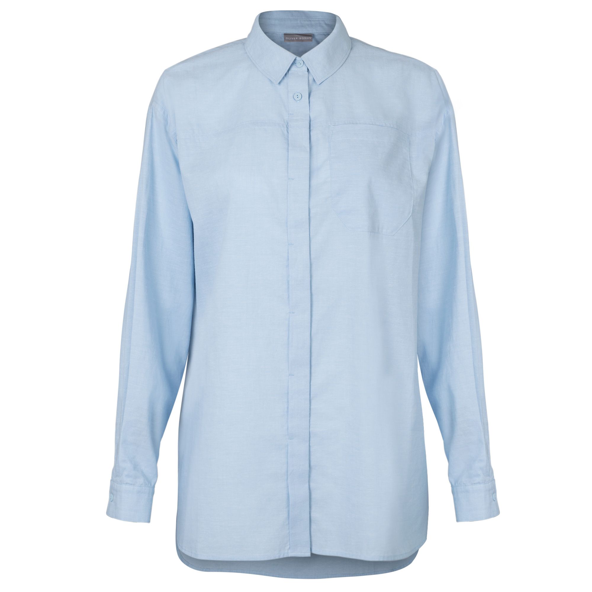 Devote Blue Shirt | Oliver Bonas