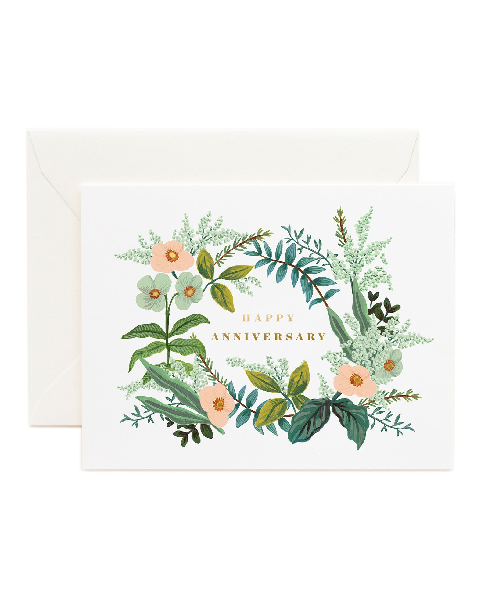 Bouquet Anniversary Card | Oliver Bonas