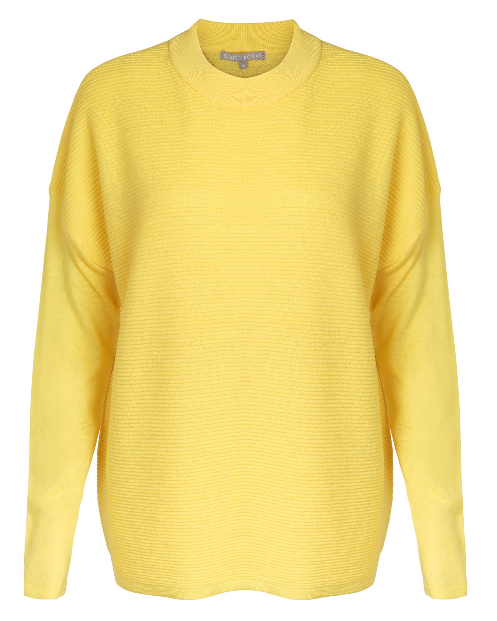 Wanderer Yellow Ottoman Rib Jumper | Oliver Bonas