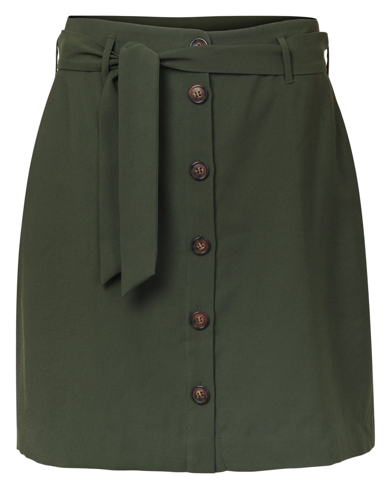 khaki button down mini skirt