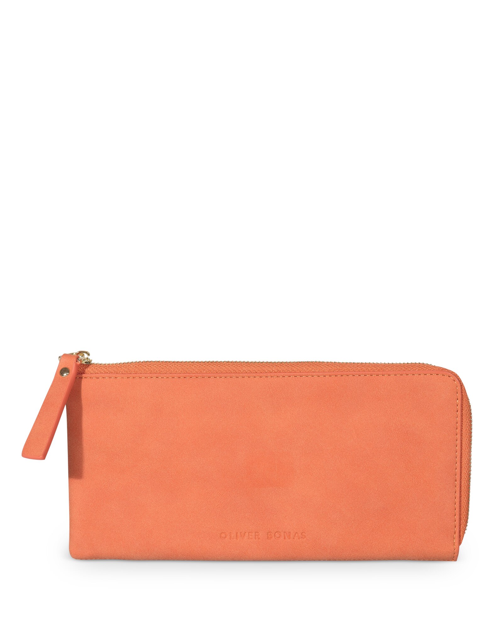 oliver bonas orange purse