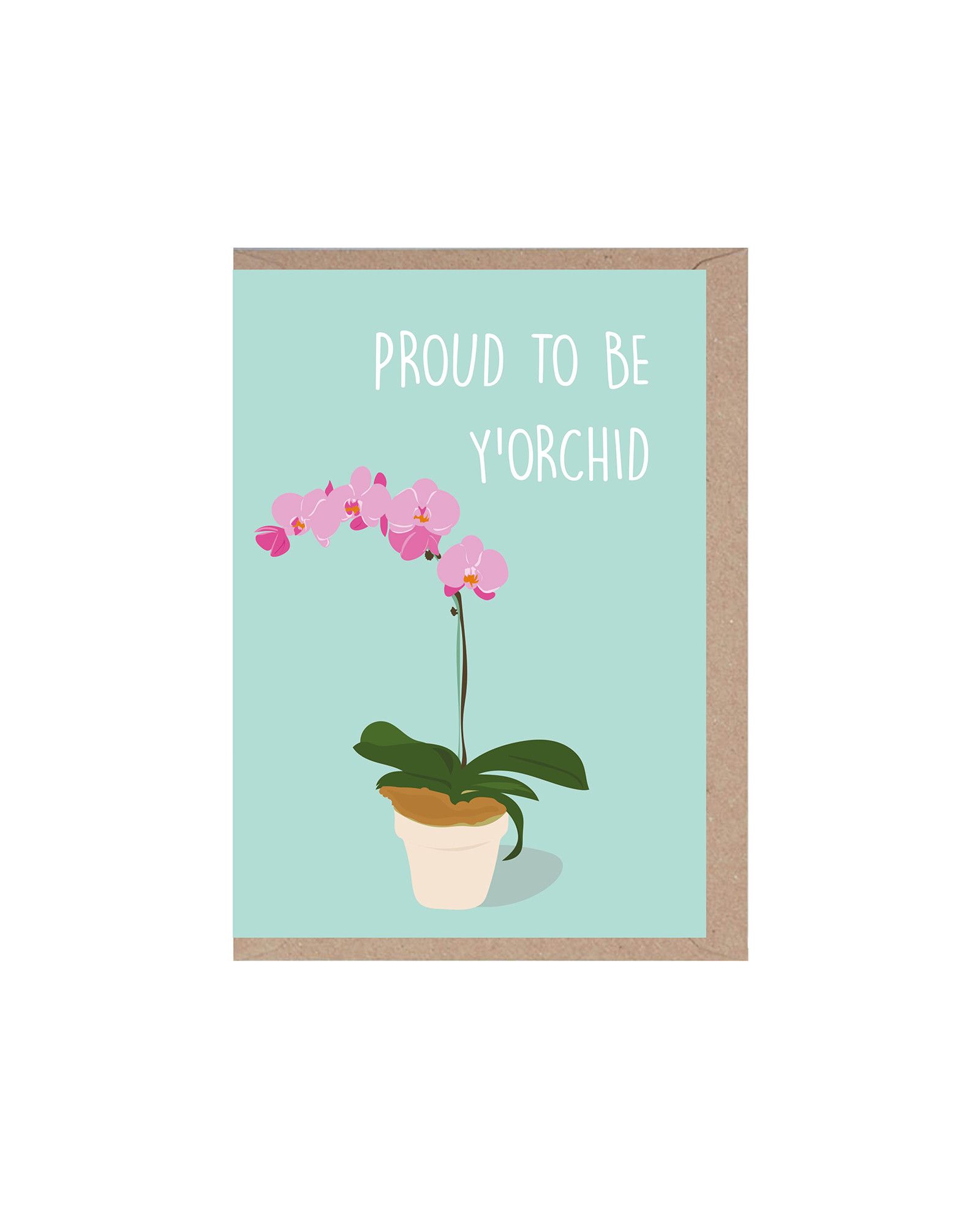 Proud To Be Yorchid Mothers Day Card Oliver Bonas