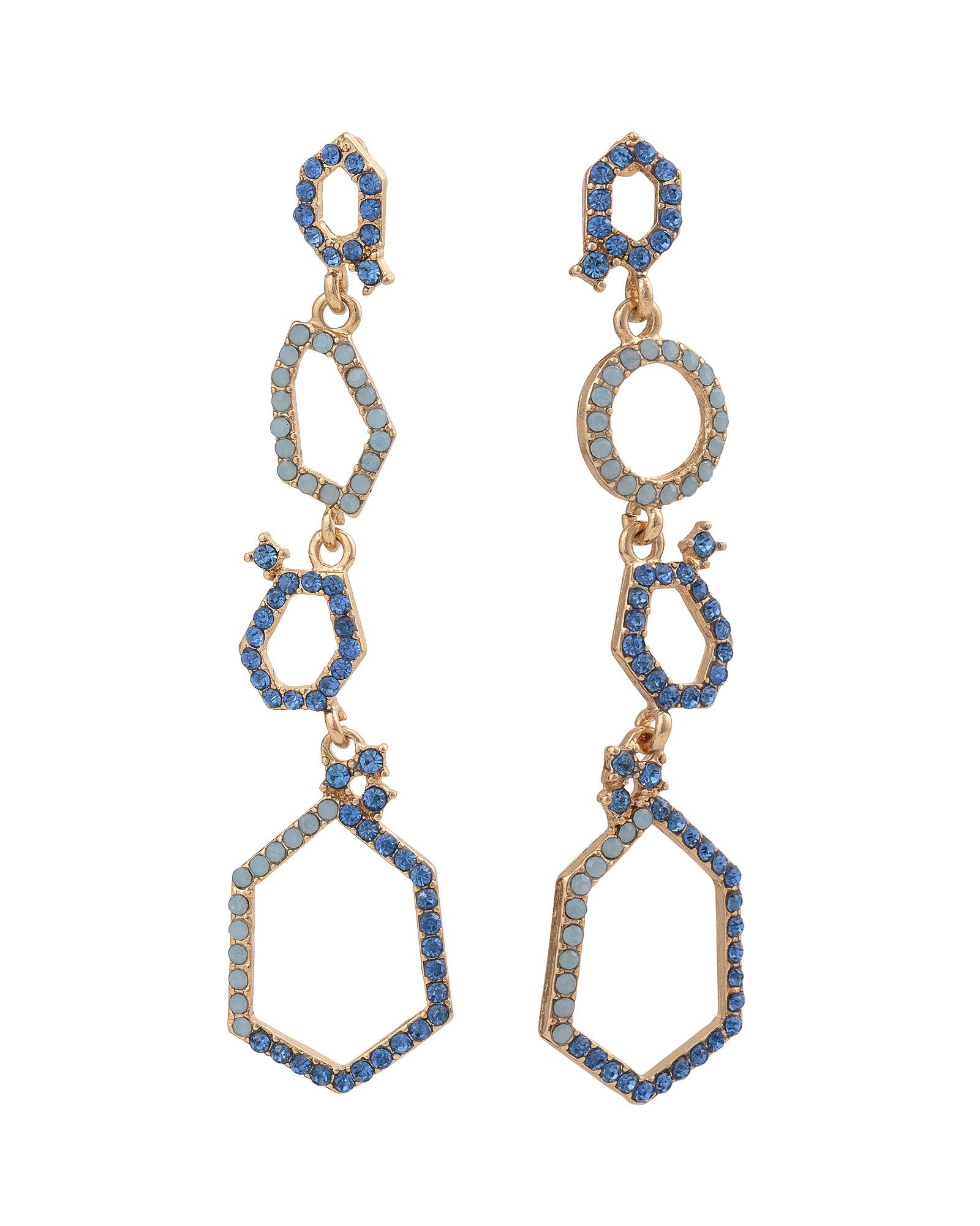 oliver bonas constellation earrings