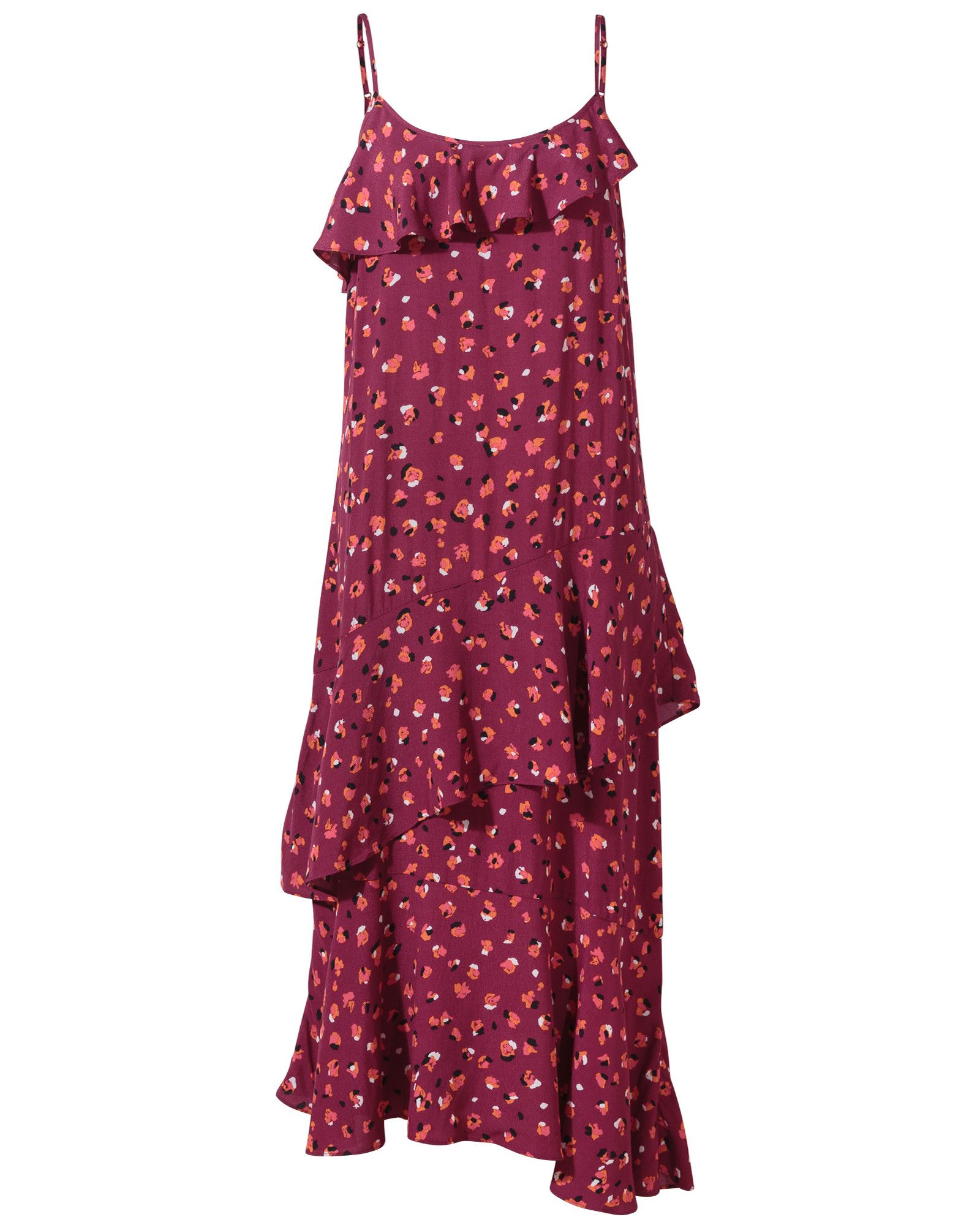 oliver bonas red leopard print dress