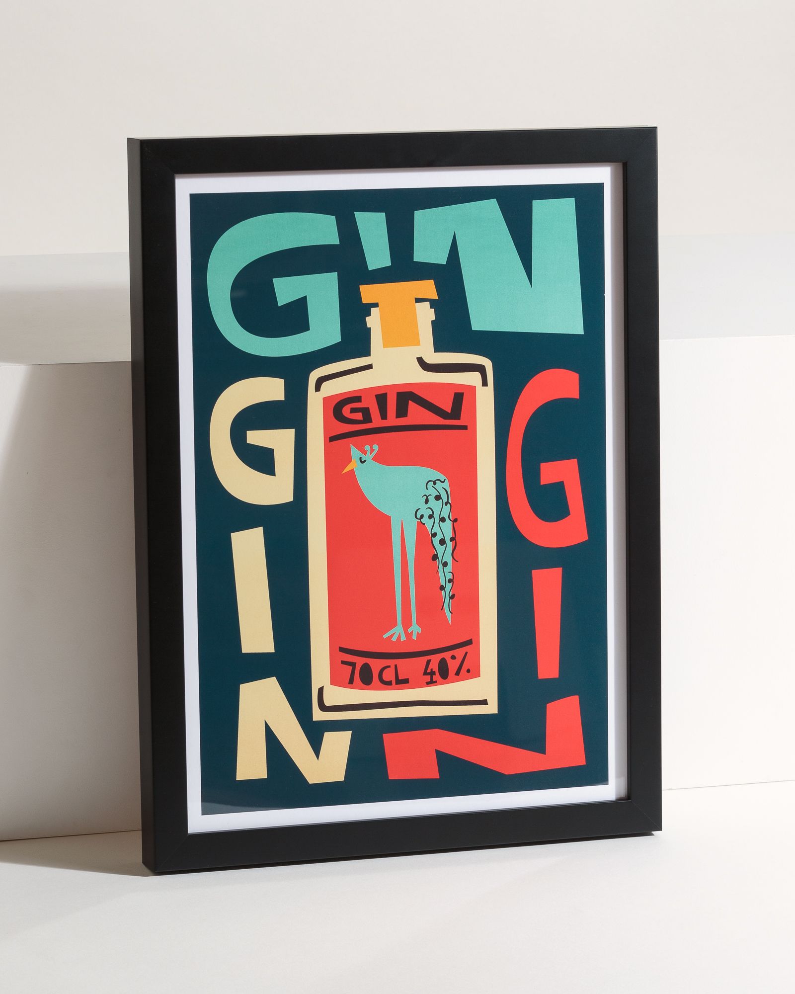 Gin Wall Art A3 | Oliver Bonas