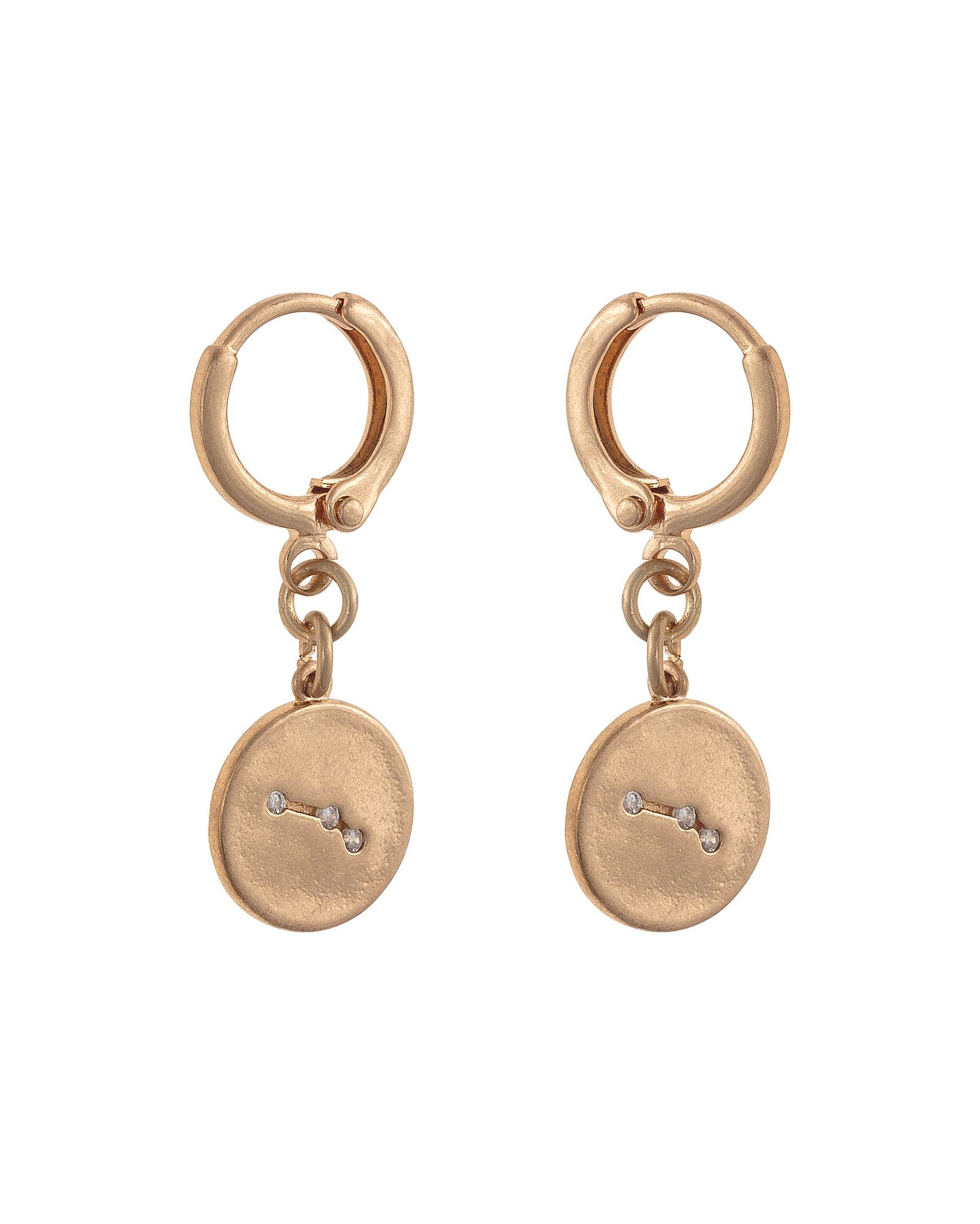 oliver bonas constellation earrings