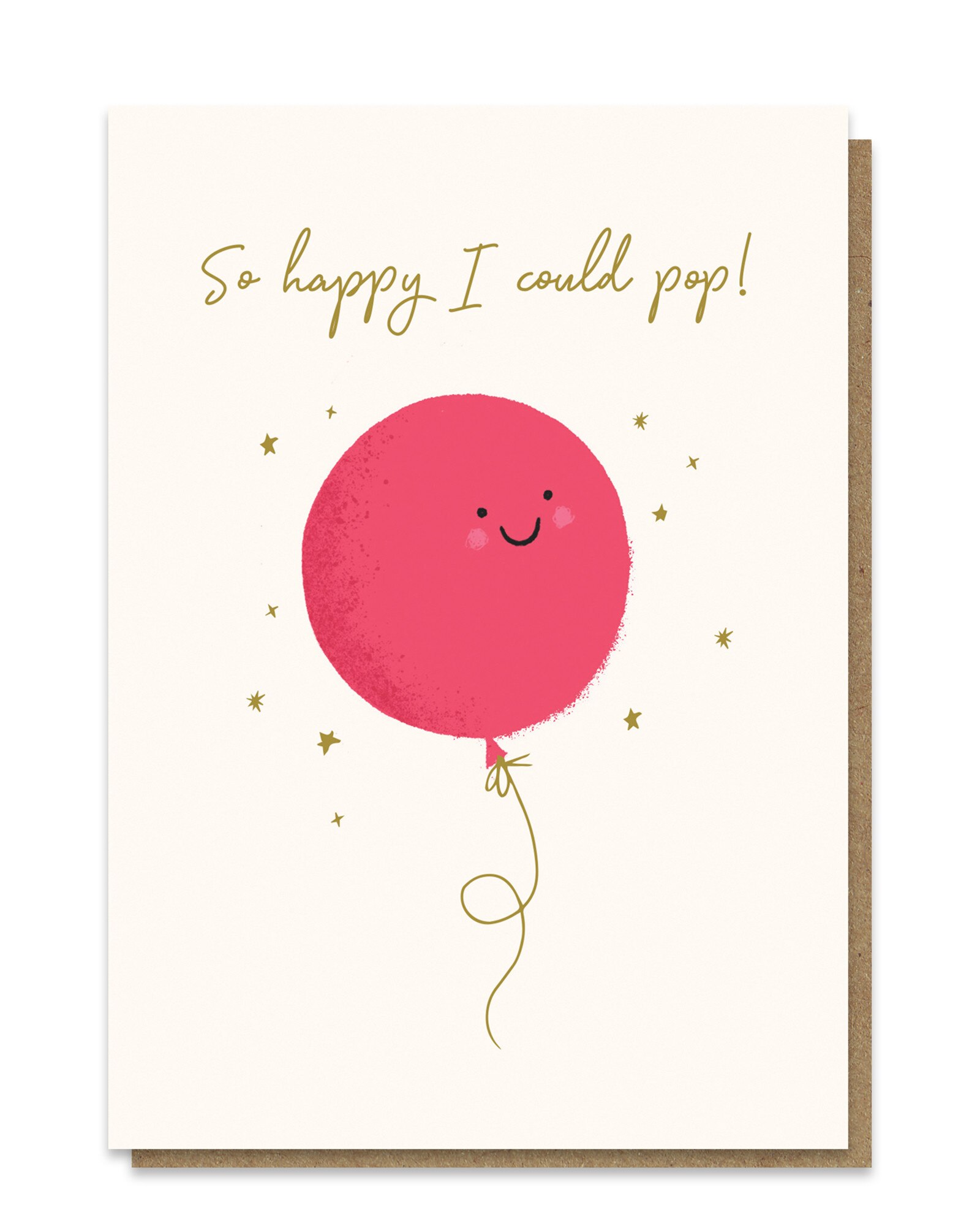 Pop So Happy Congratulations Card 