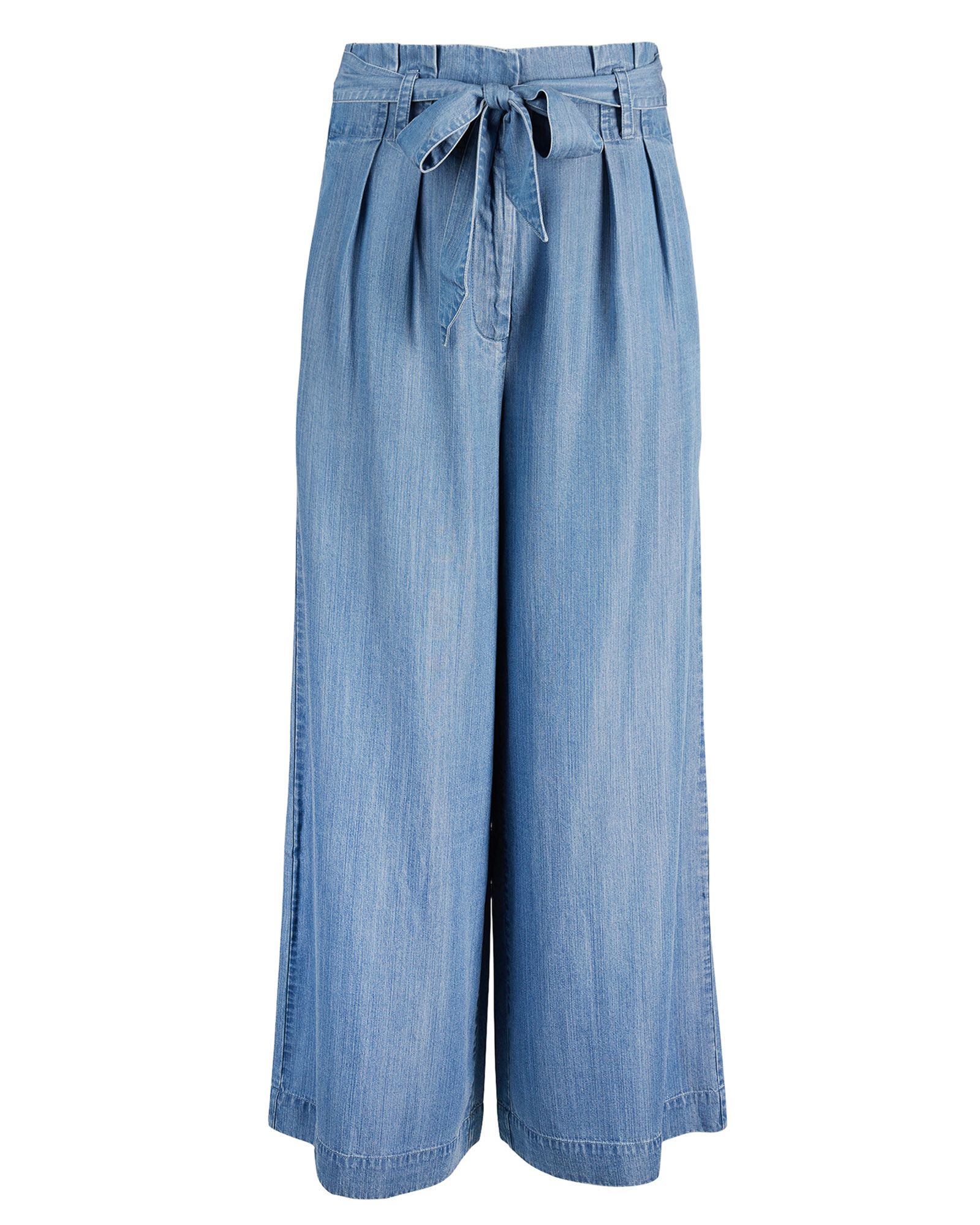 HM Paper Bag Trousers  The Ultimate Guide to Springs Denim Trends Means  Your Skinny Jeans Just Got a Vacation  POPSUGAR Fashion Photo 24