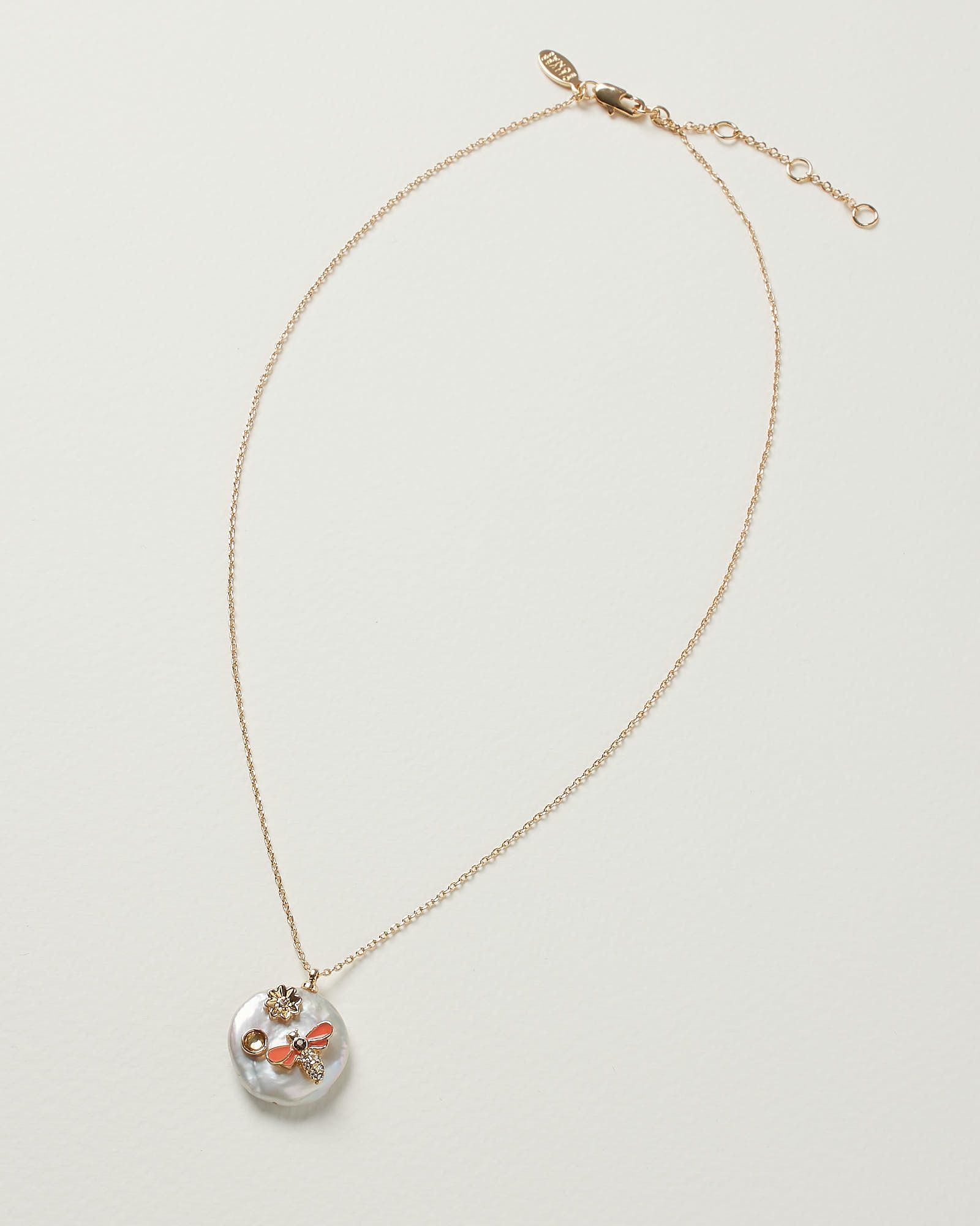 Oliver bonas on sale bee necklace