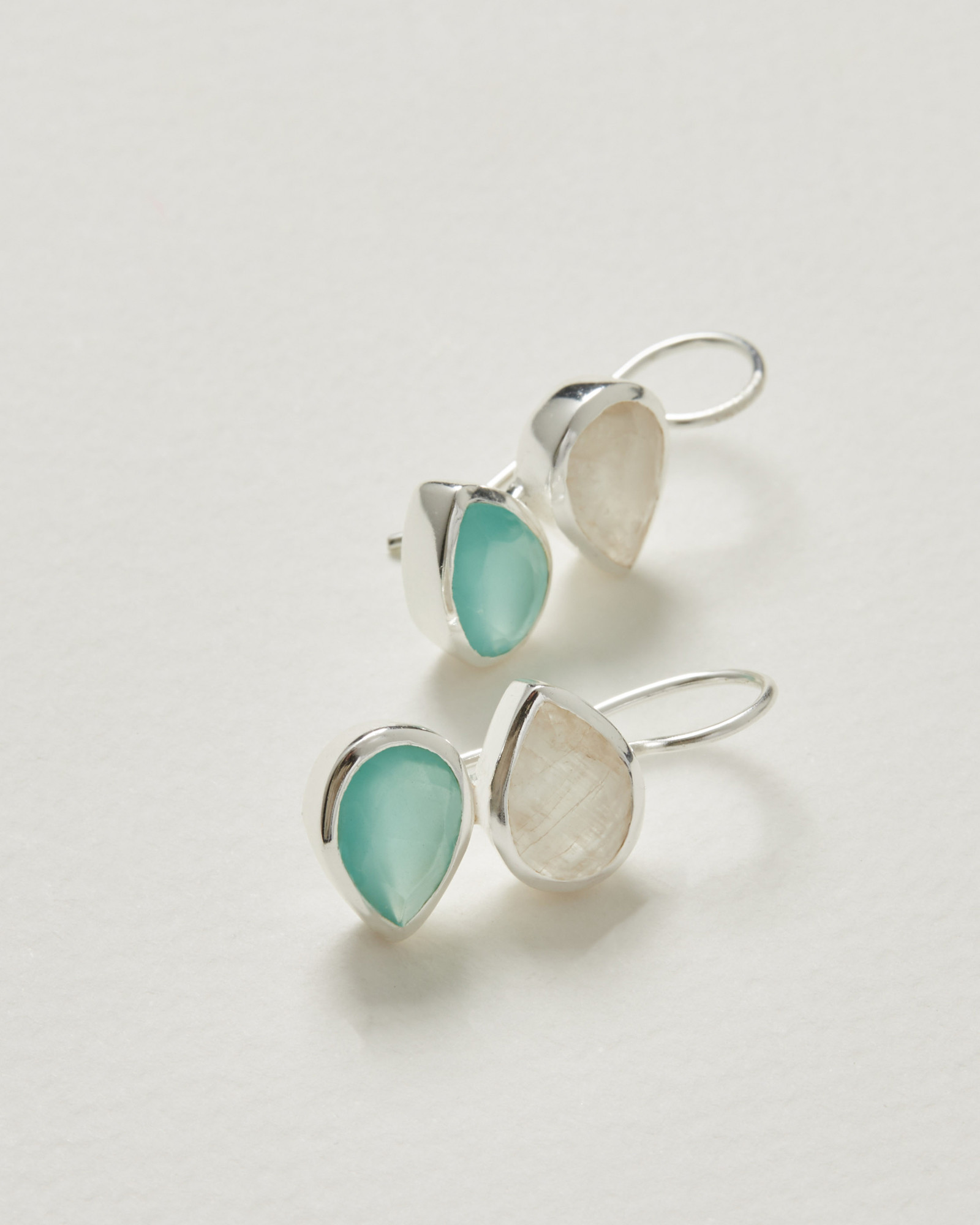 oliver bonas turquoise earrings