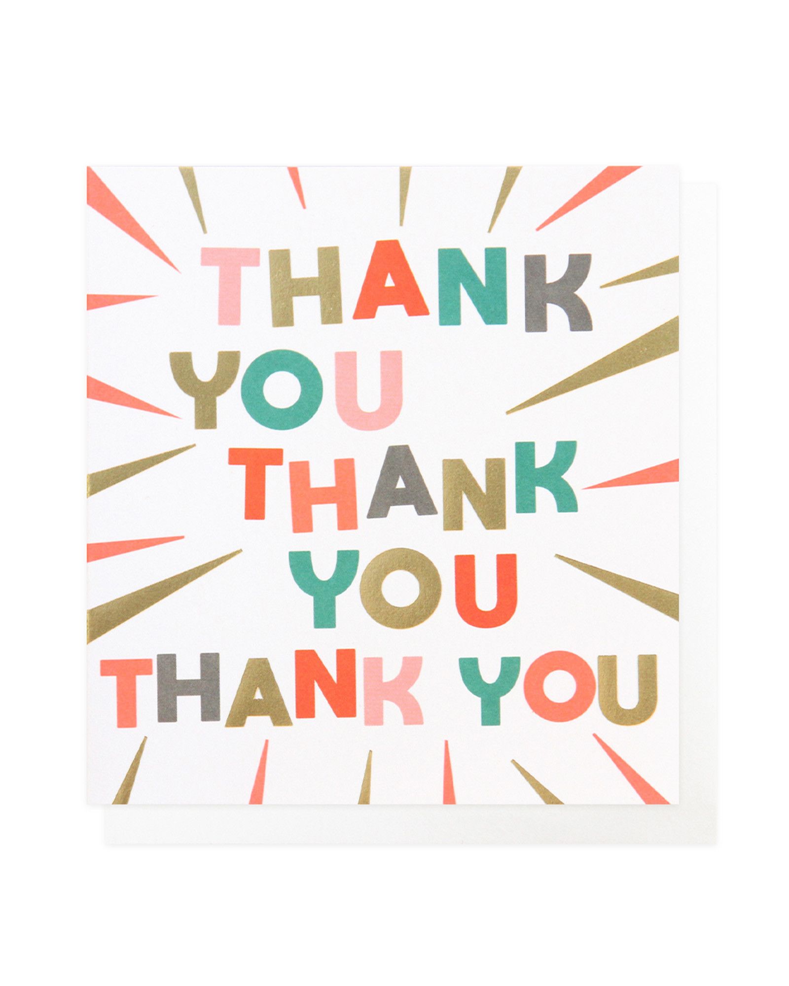 Thank You Thank You Card