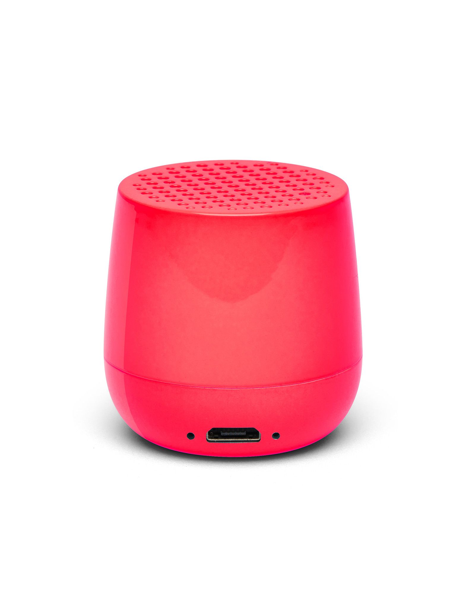 small pink speaker