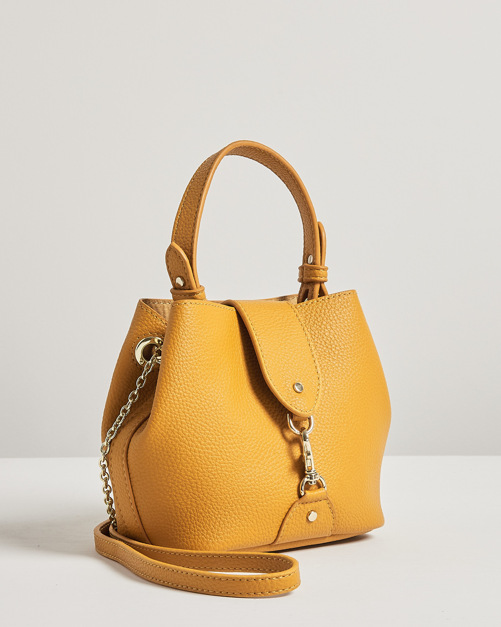 Lana Chain Yellow Crossbody Bag 