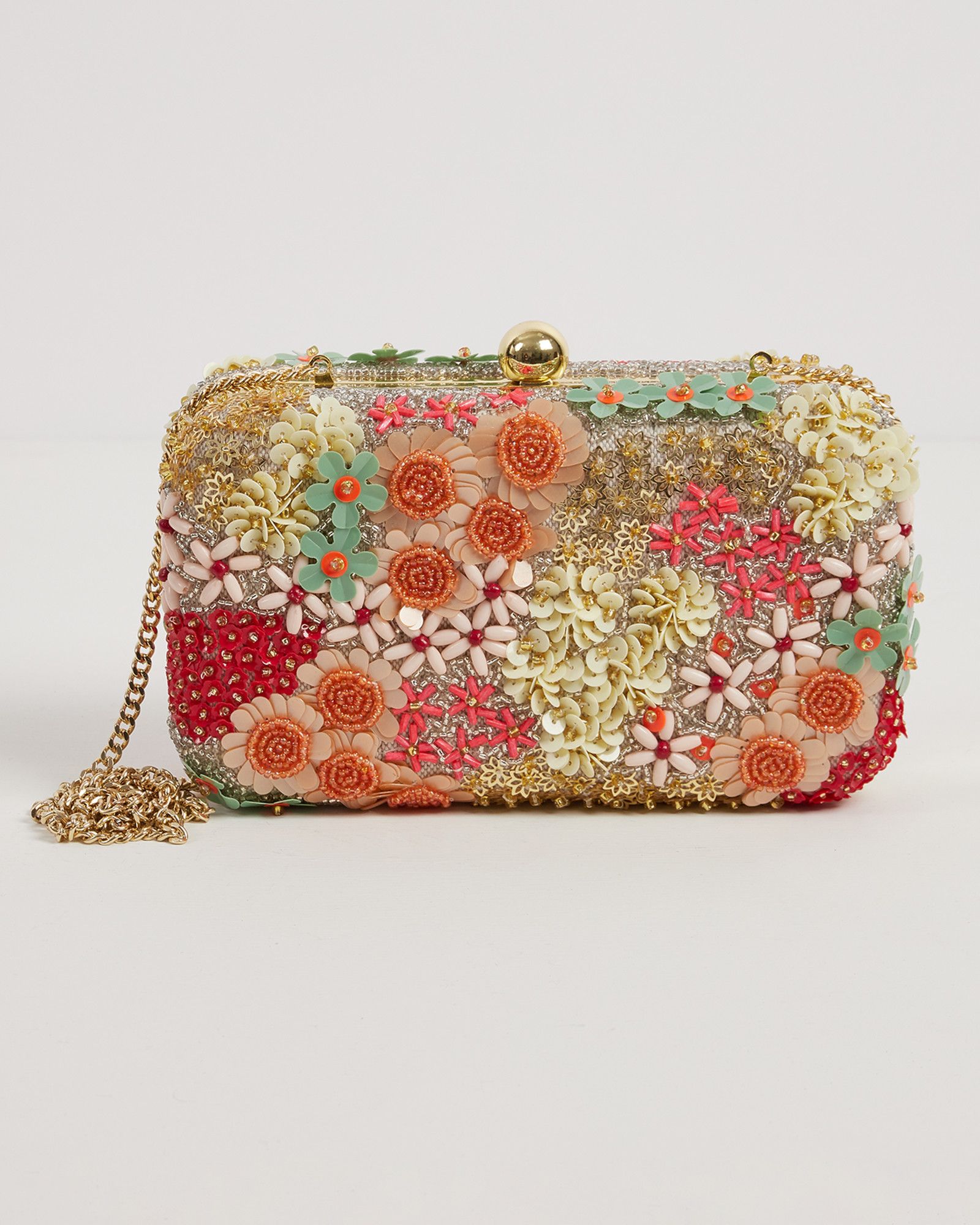 Buy Raspberry Beaded Evening Bag Bright Pink Beaded Clutch Online in India  