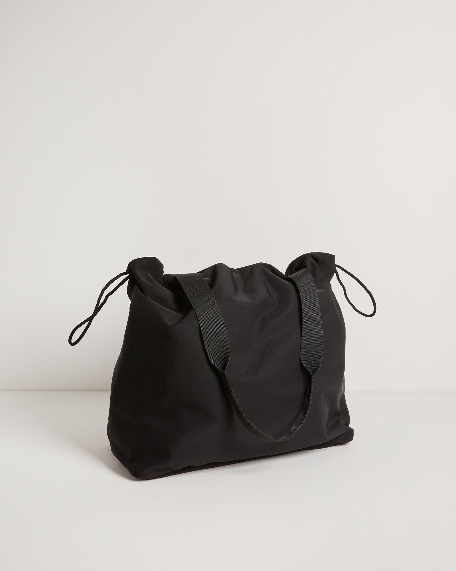 Miliani Black Slouchy Tote Bag | Oliver Bonas