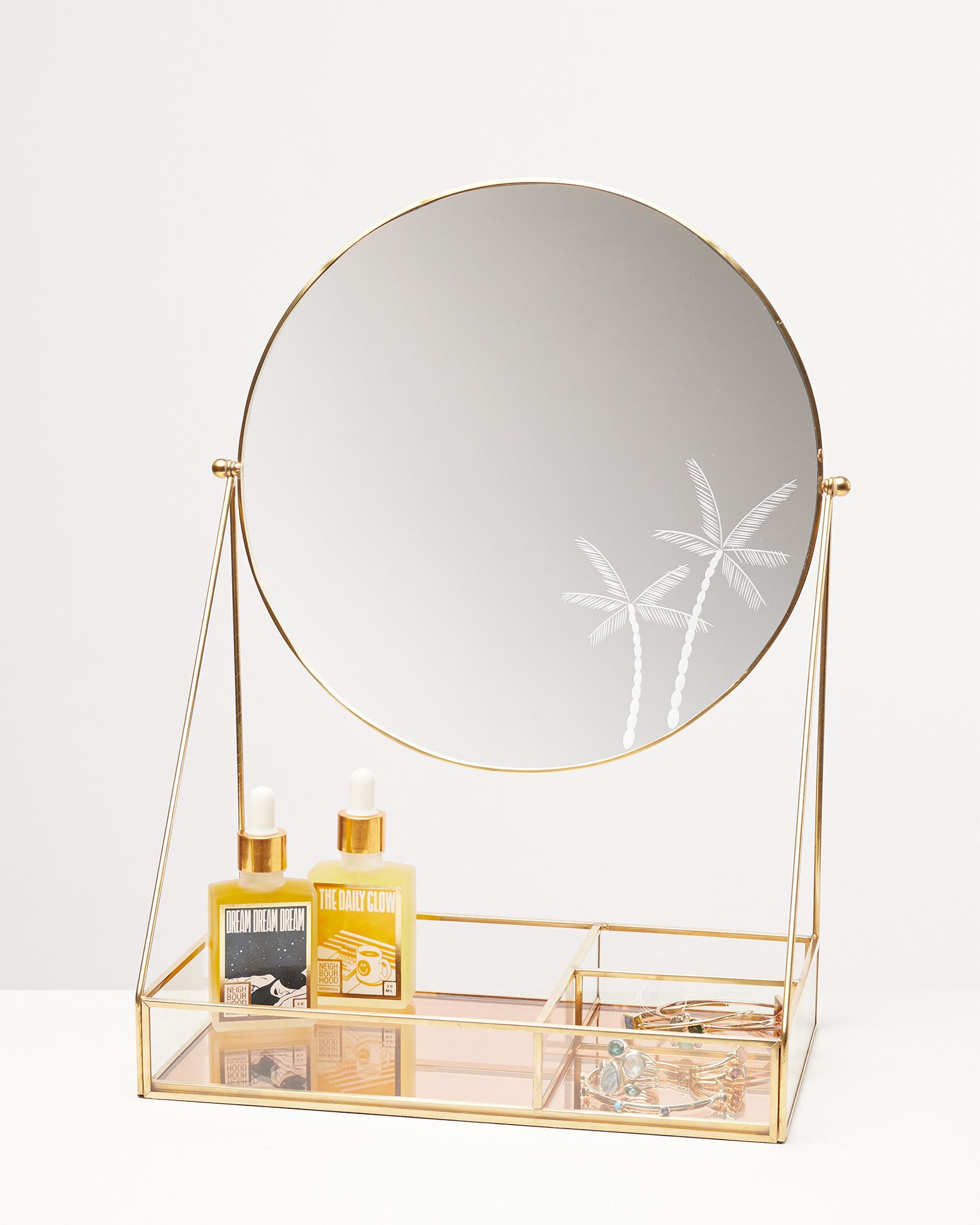 oliver bonas dressing table mirror