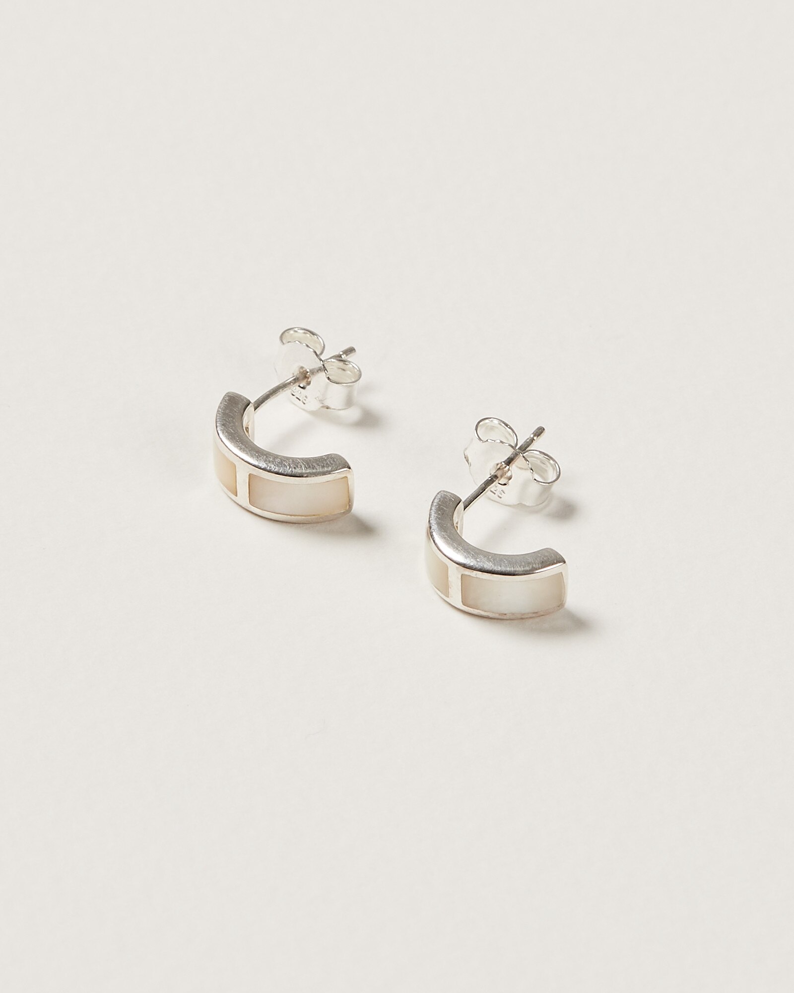 Oliver bonas silver hoop earrings deals