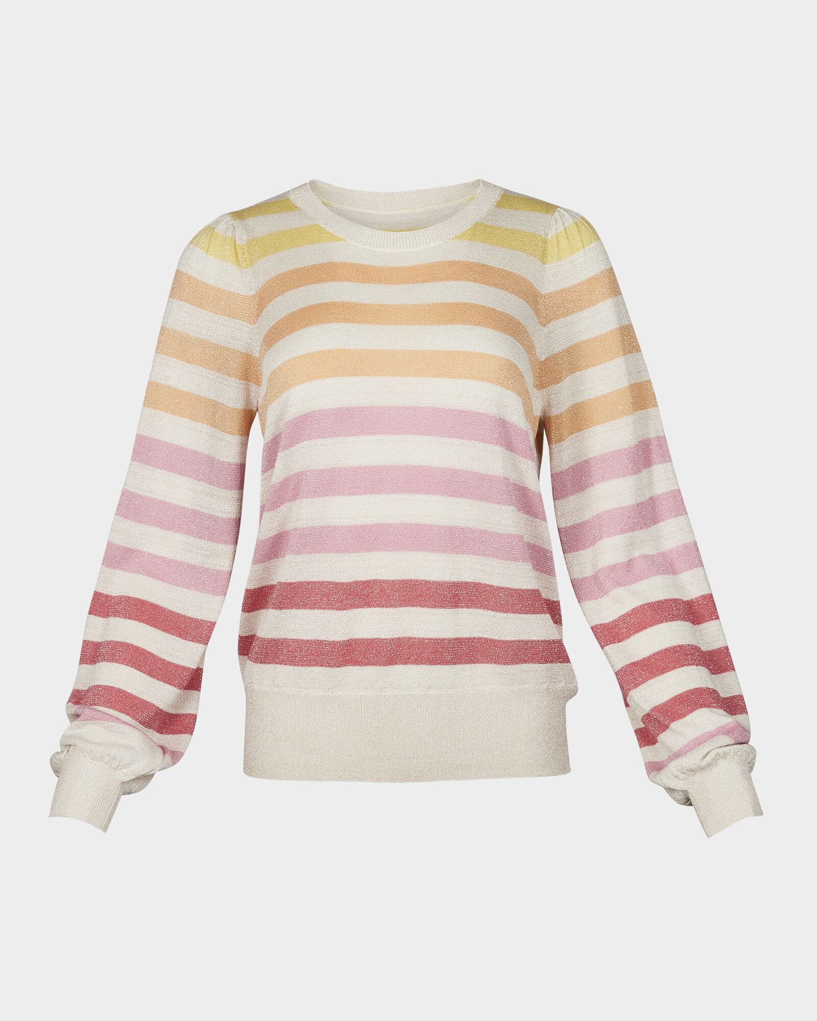 Sparkle Striped Pink Jumper | Oliver Bonas