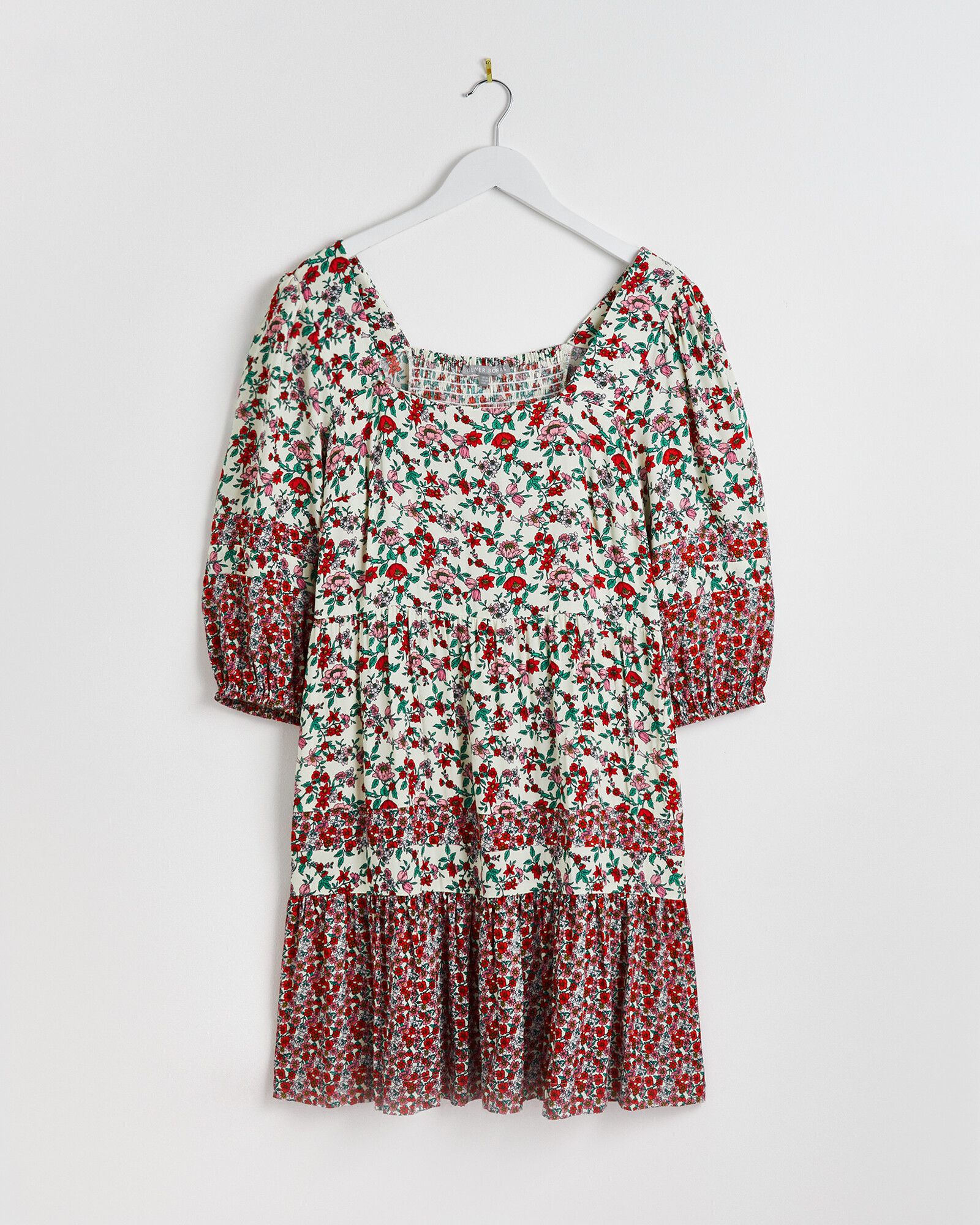 Oliver bonas red outlet dress