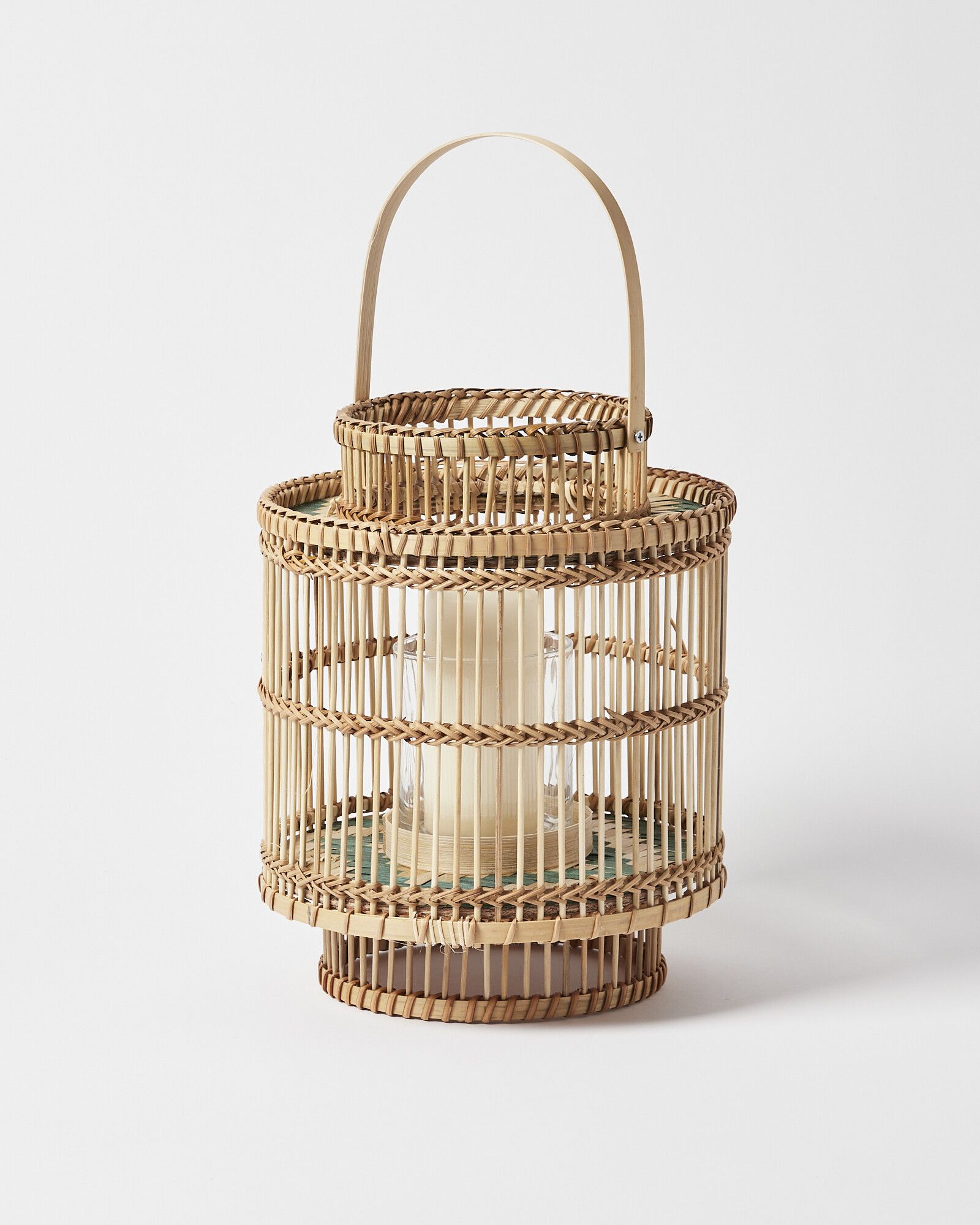 Natural Bamboo Lantern | Oliver Bonas