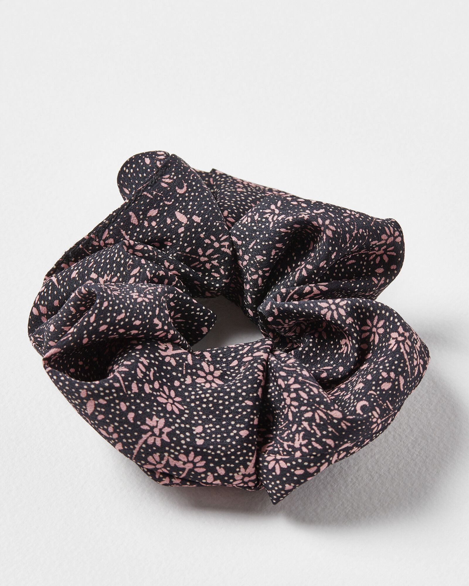 Cala Floral & Speckled Print Hair Scrunchie | Oliver Bonas