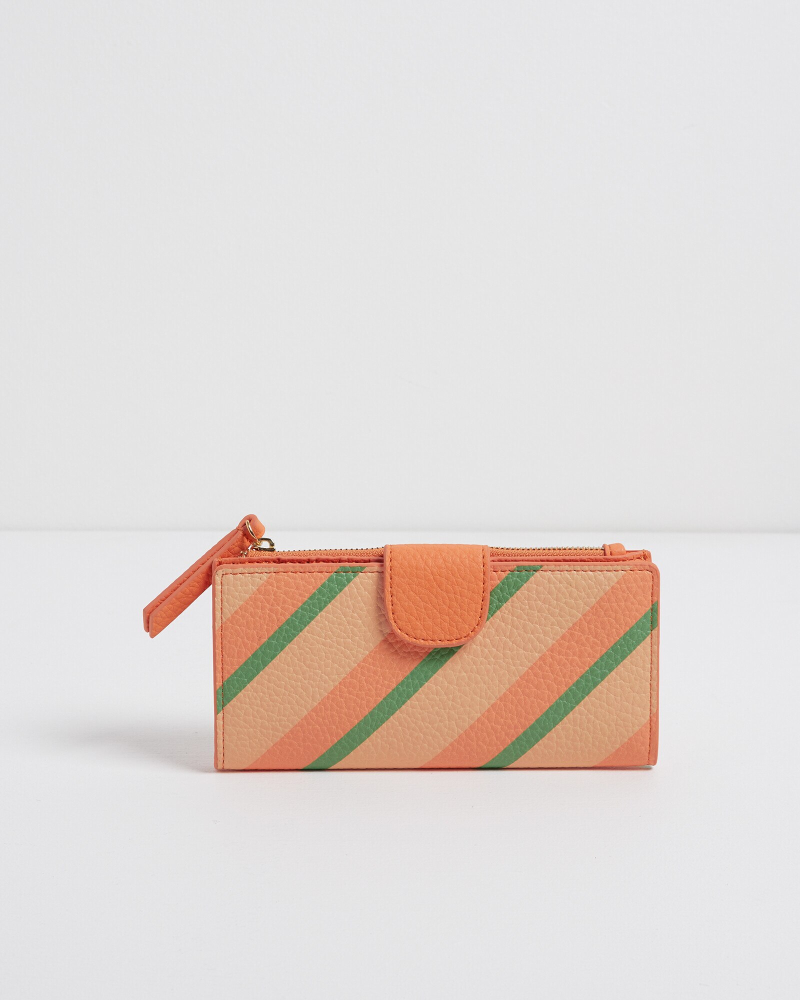 oliver bonas orange purse