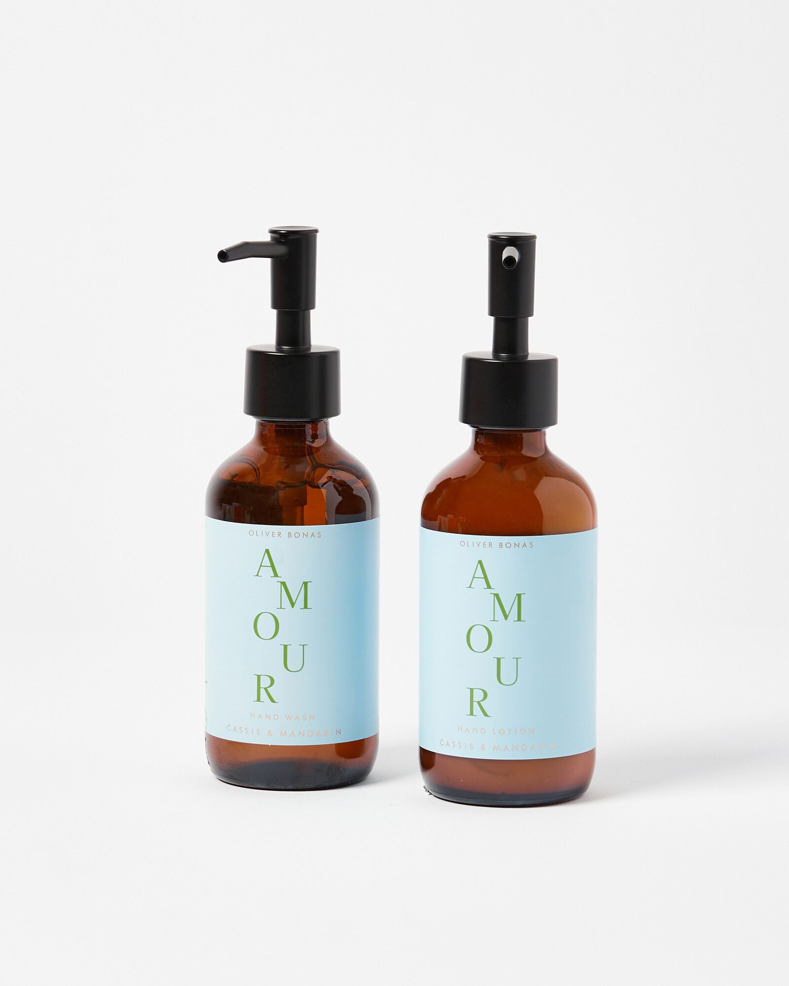 Amour Cassis & Mandarin Hand Hand Lotion Set of Two Oliver