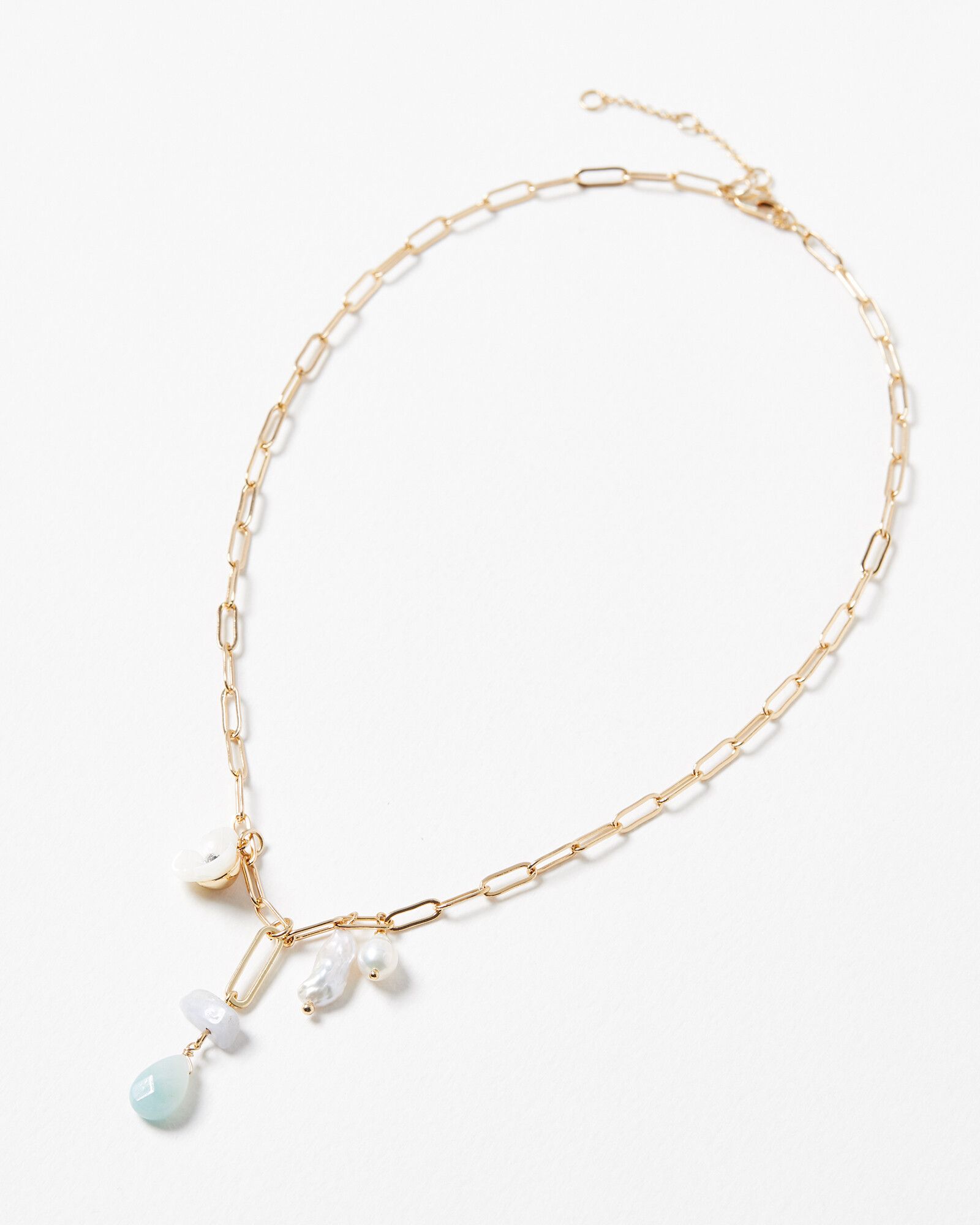 oliver bonas pearl necklace