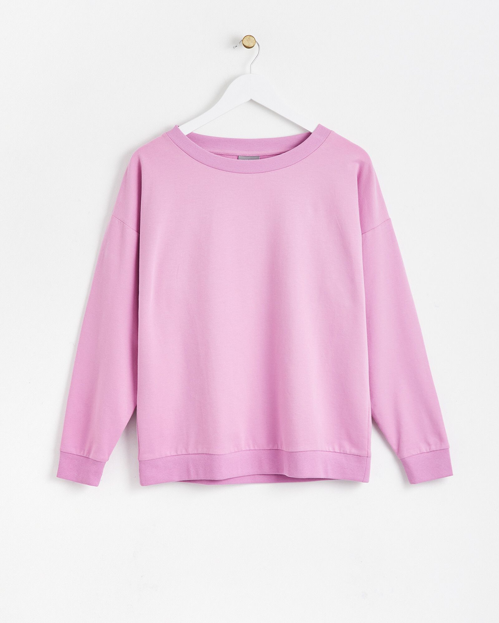 Pink Super Soft Sweatshirt | Oliver Bonas