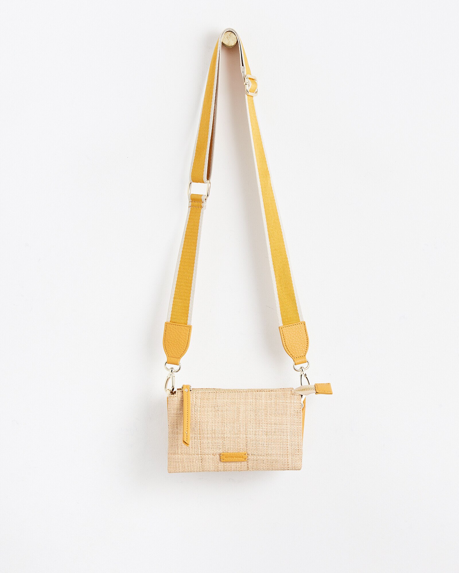 Oliver bonas yellow bag sale