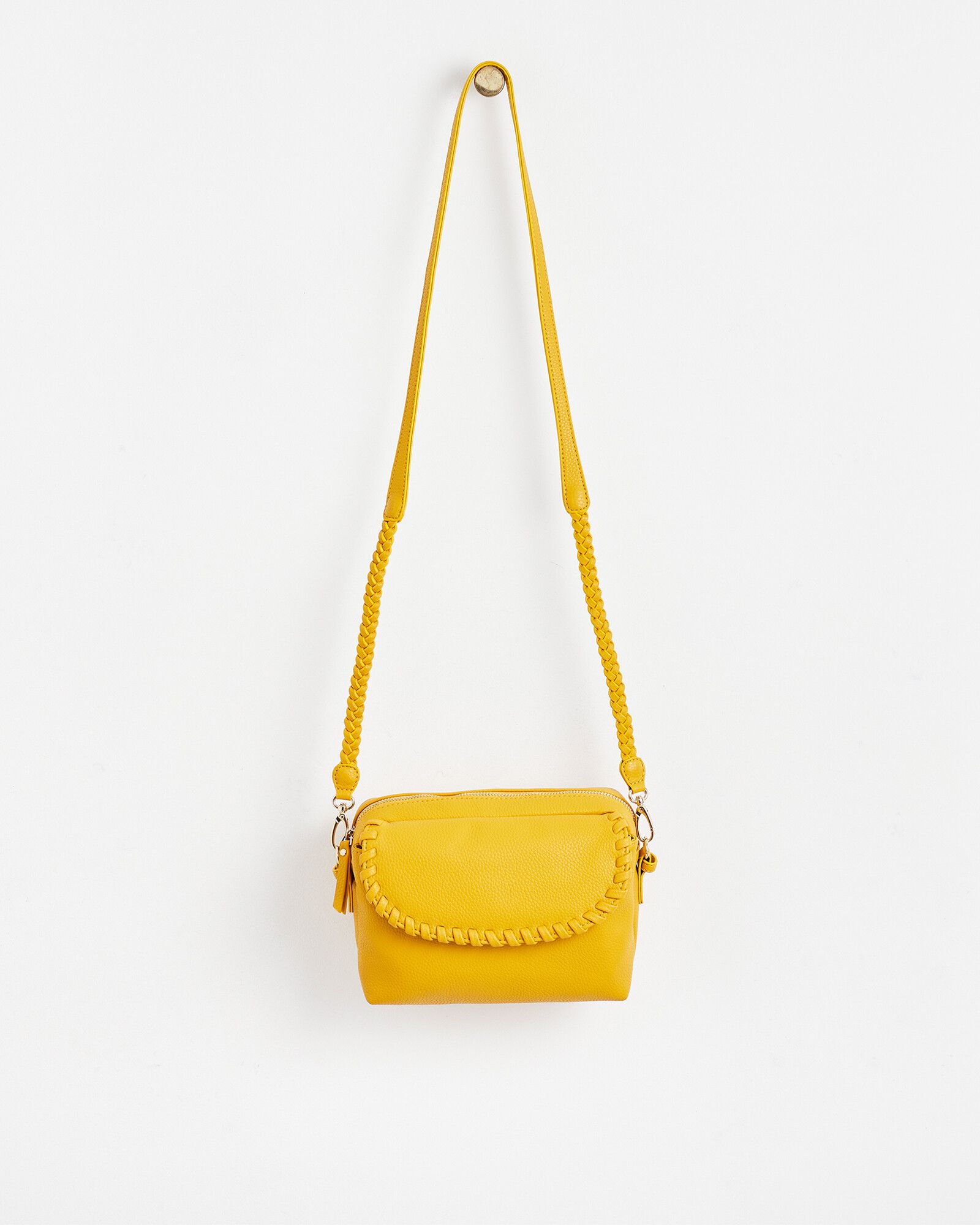 Mila Louise Obaya Tr Women's Cross-Body Bag, Yellow (Honey