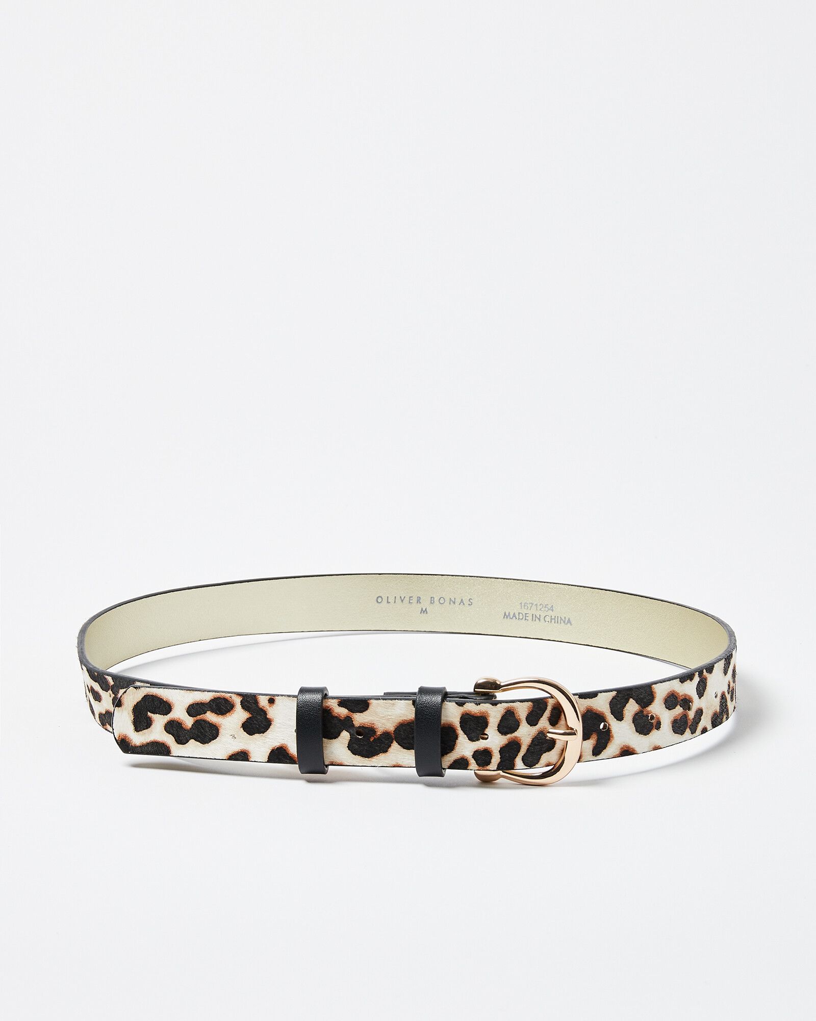 Animal Brown Jeans Belt | Oliver Bonas