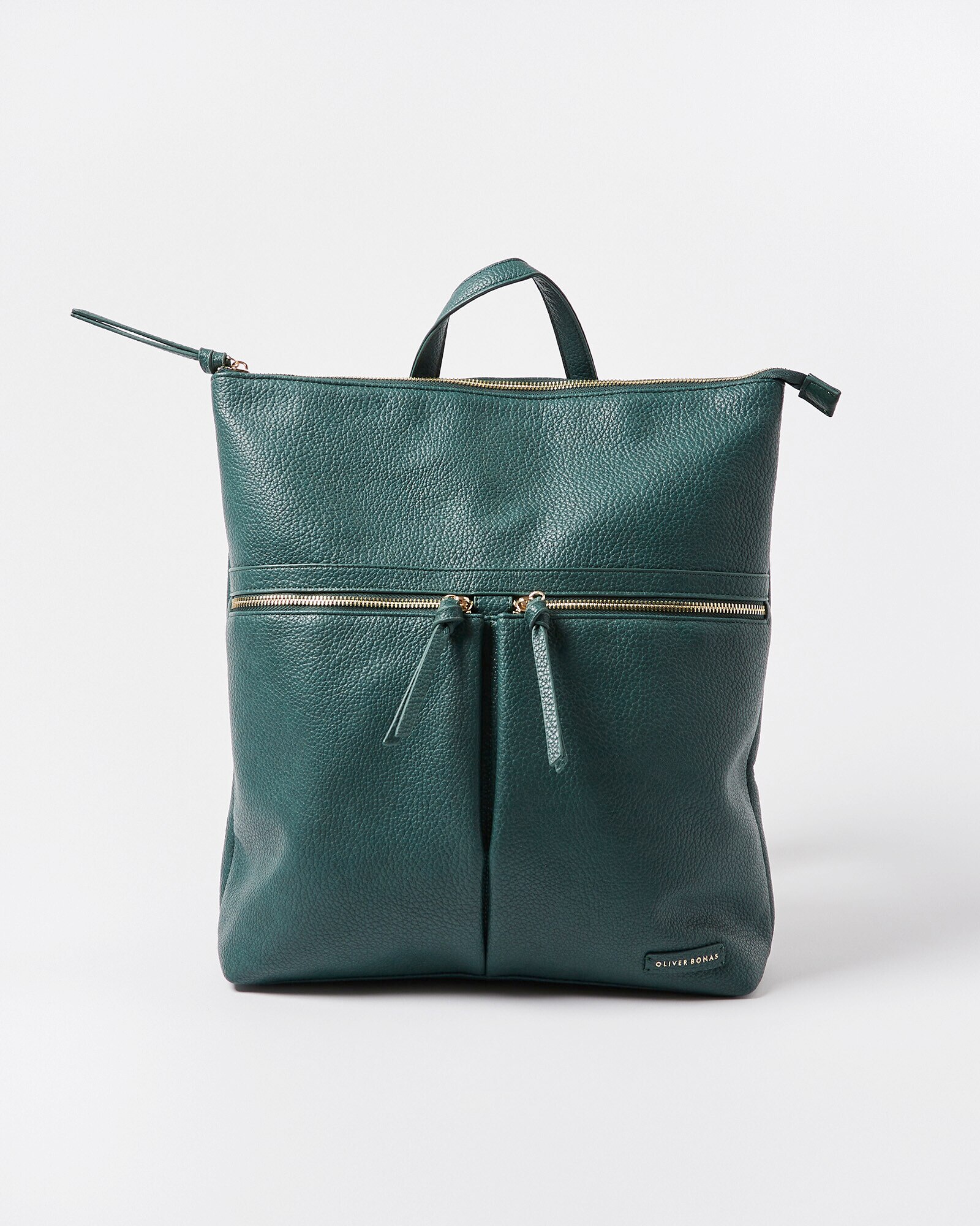 Oliver bonas leather backpack sale