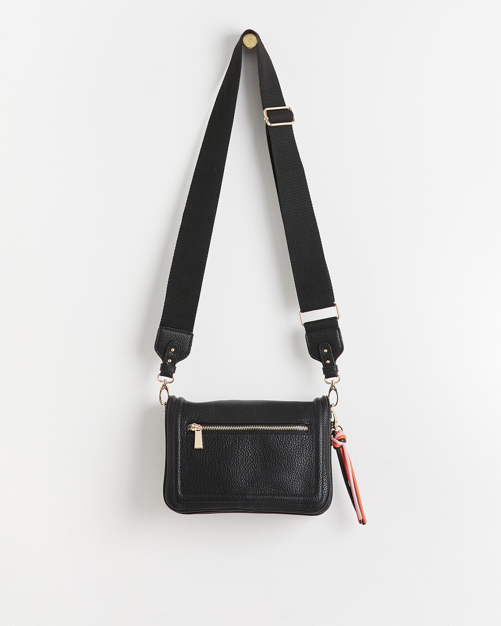 Wide strap crossbody bag online