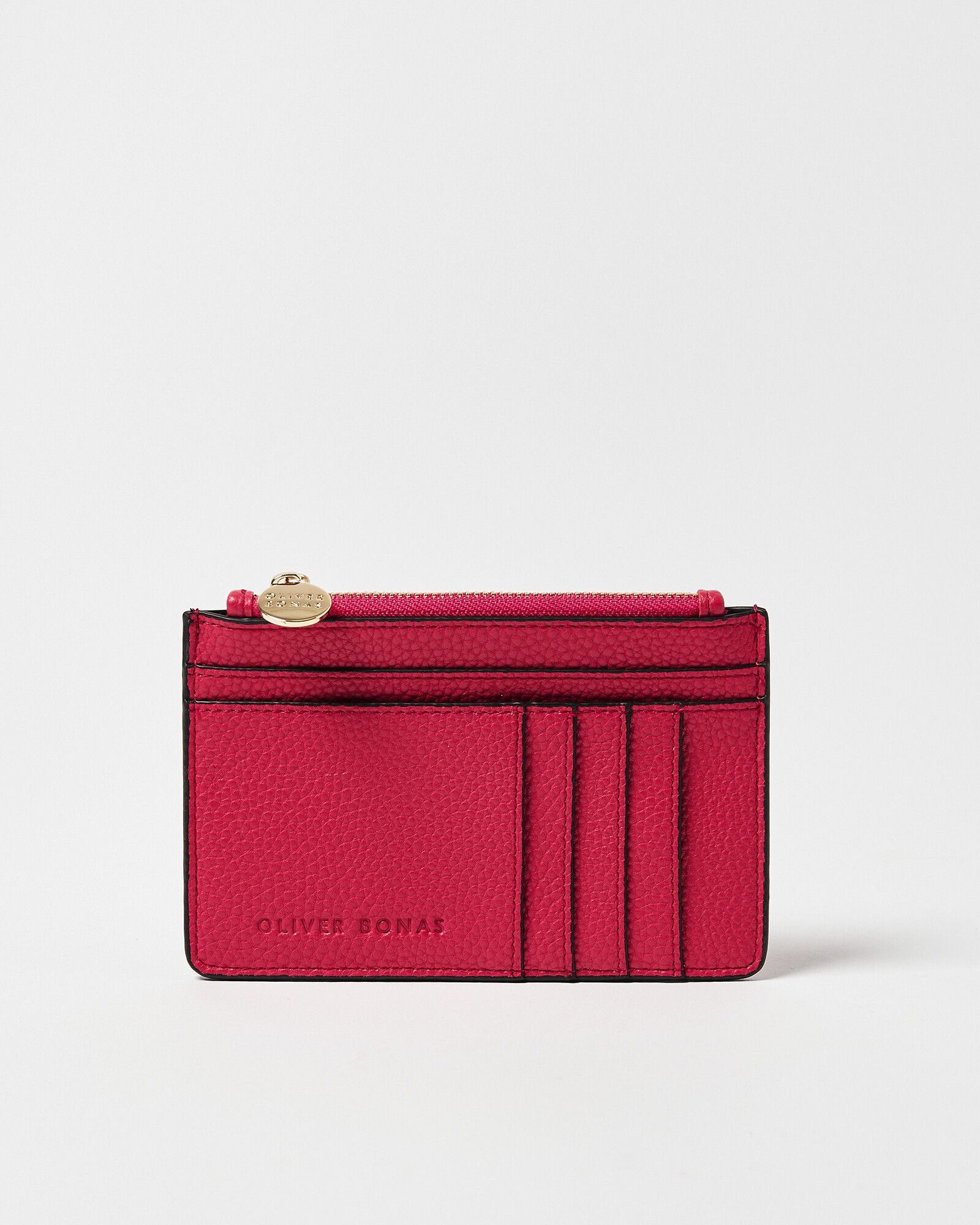 Rita Raspberry Pink Card Holder | Oliver Bonas