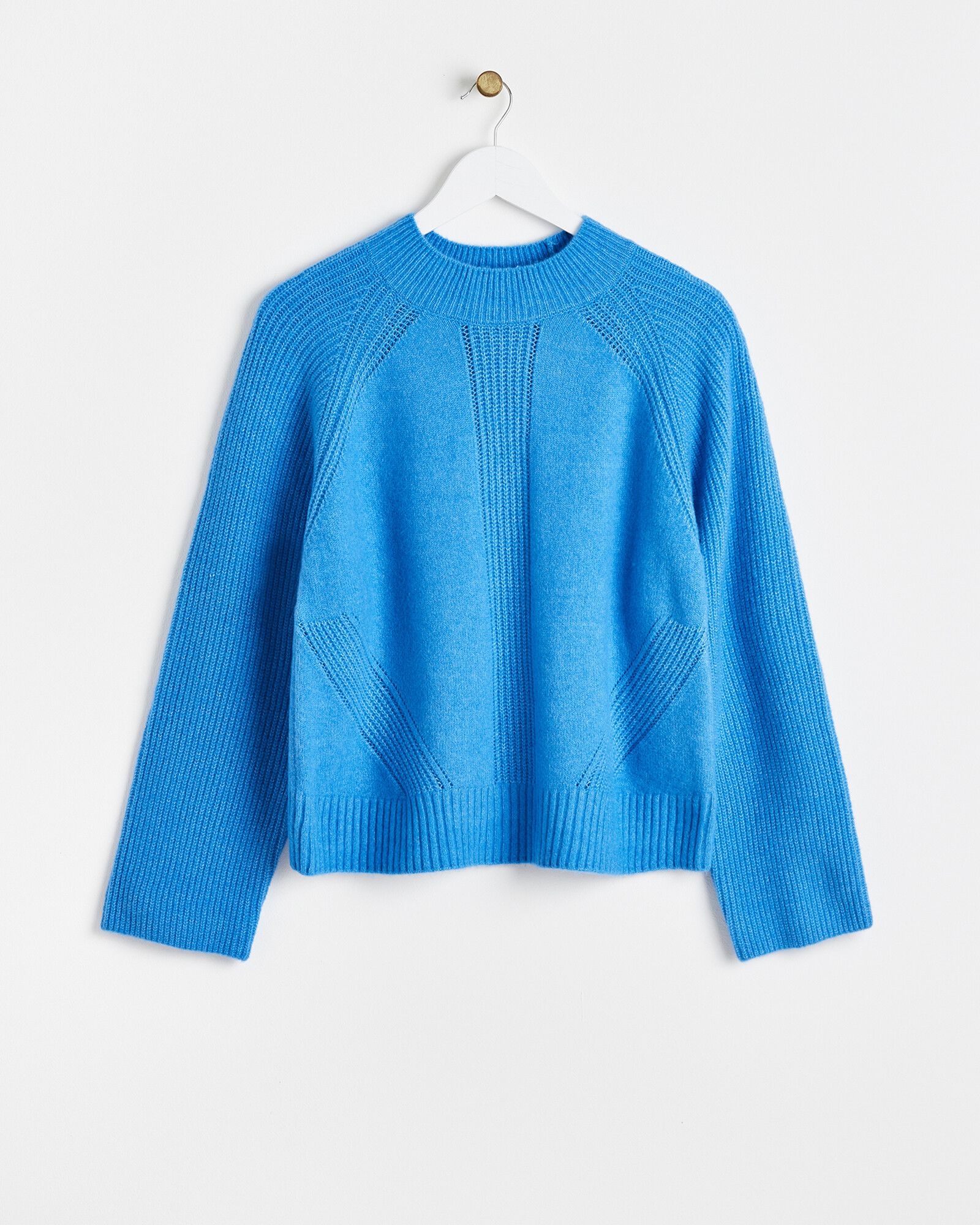 Blue Stitch Knitted Jumper | Oliver Bonas