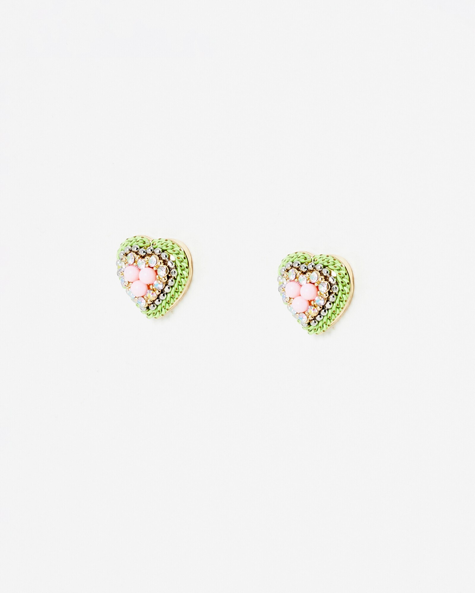Stella and dot heart earrings deals