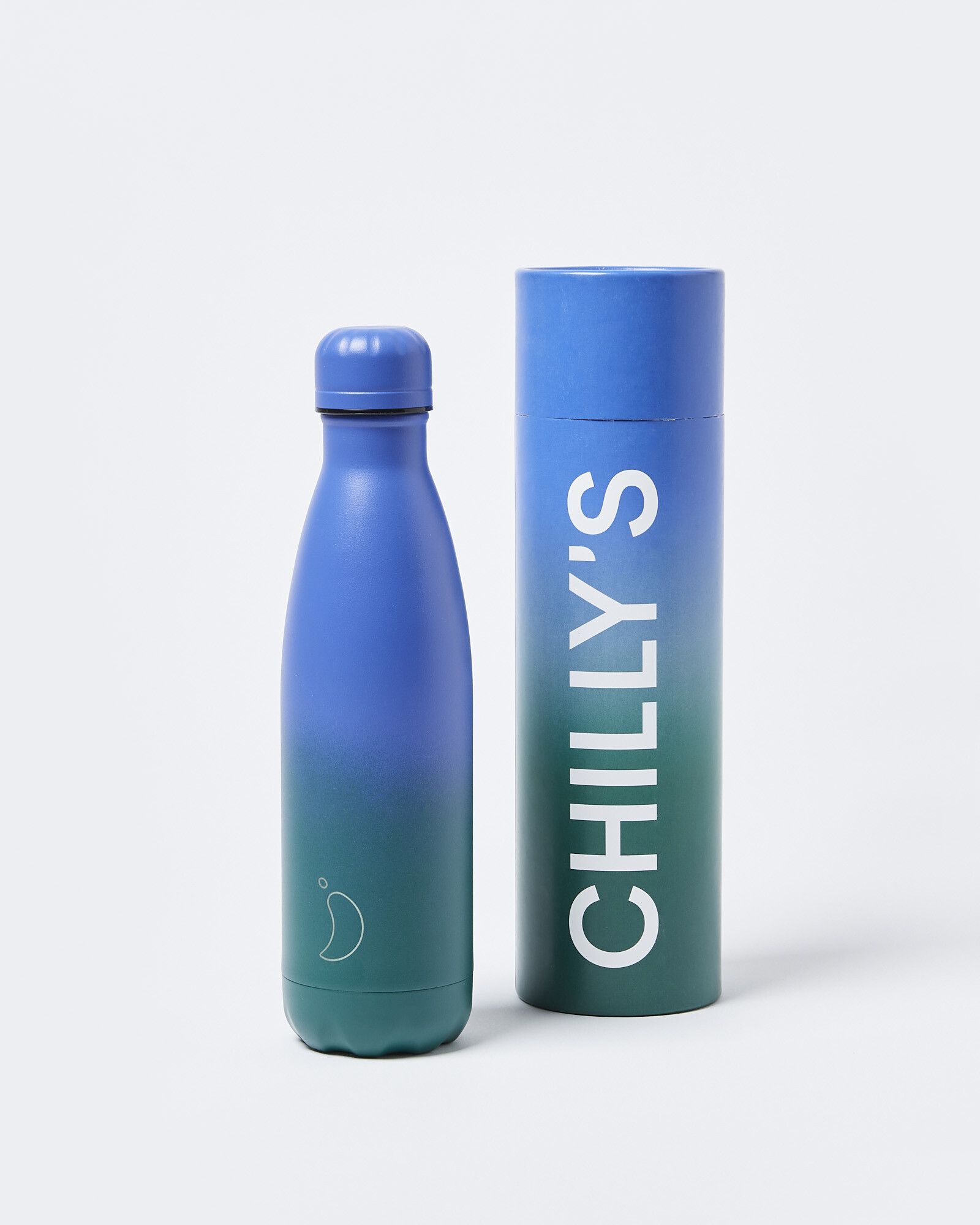 Chilly's Matt Blue Water Bottle - Cooking Kneads