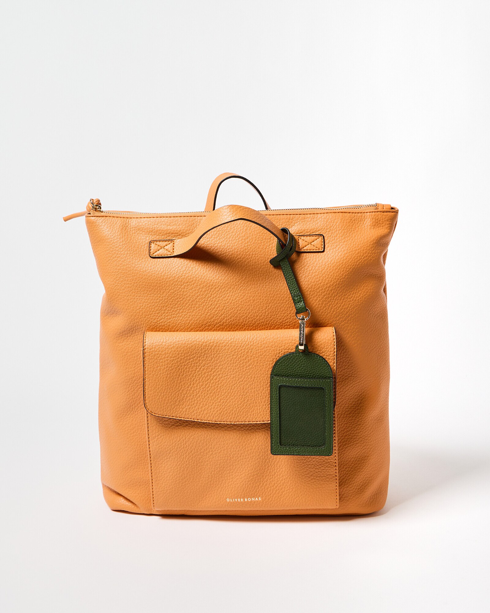 Jackie Orange Slouch Backpack