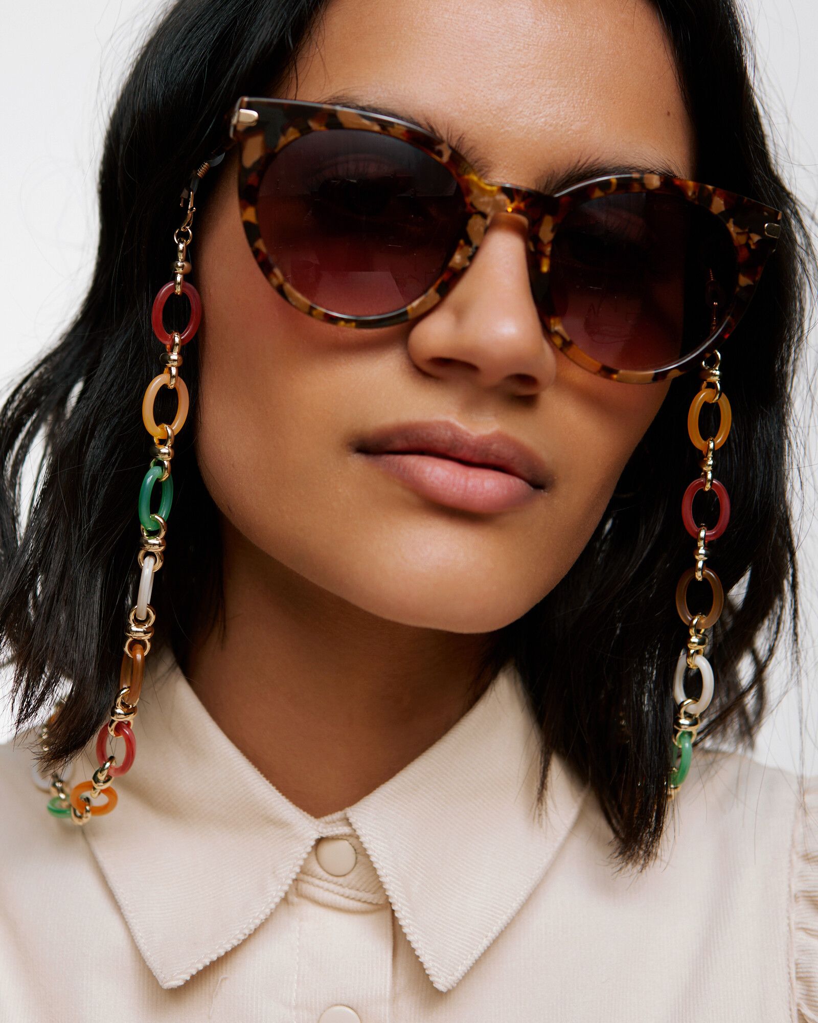 Avani Chunky Oval Loops Glasses Chain | Oliver Bonas