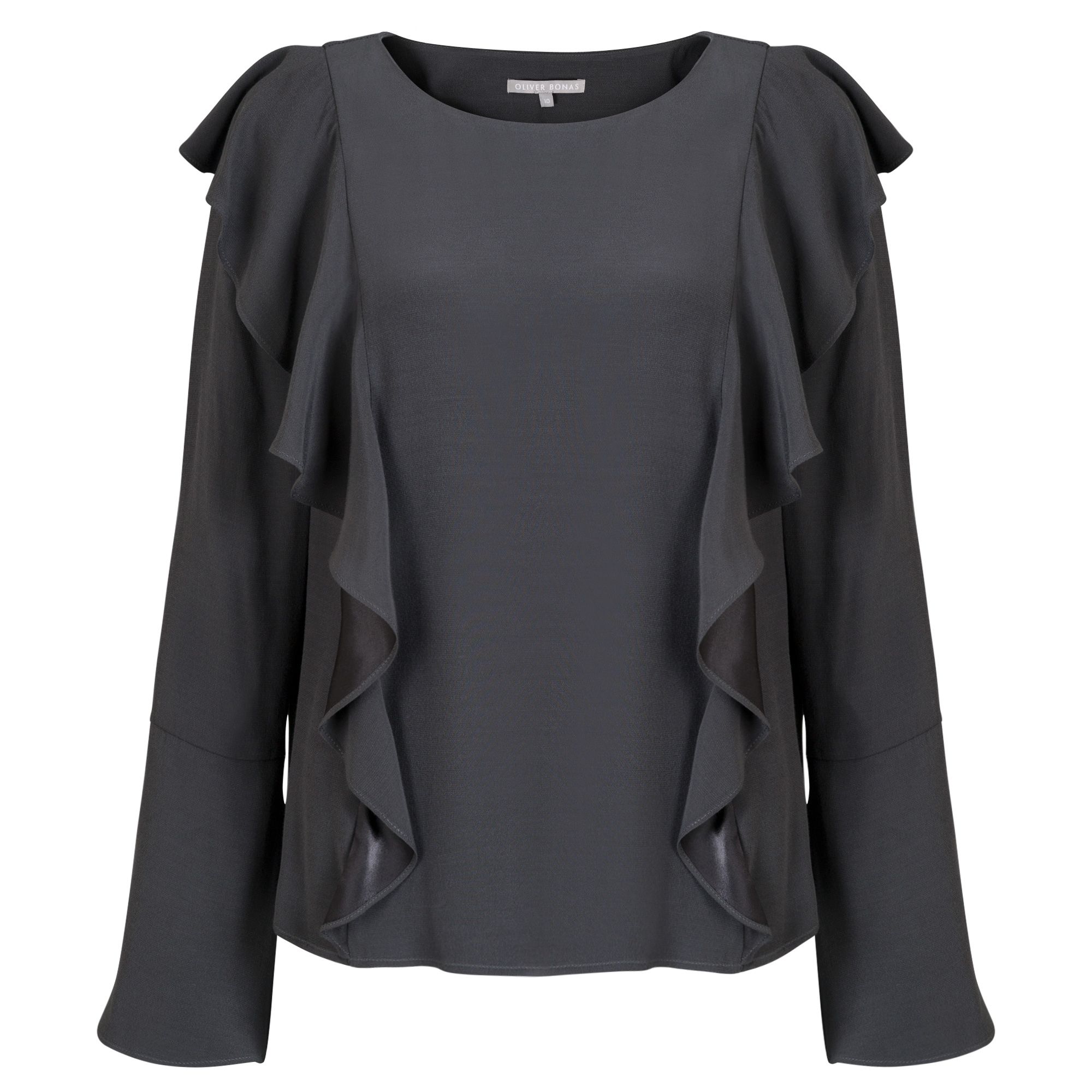 Caress Layered Frill Top | Oliver Bonas