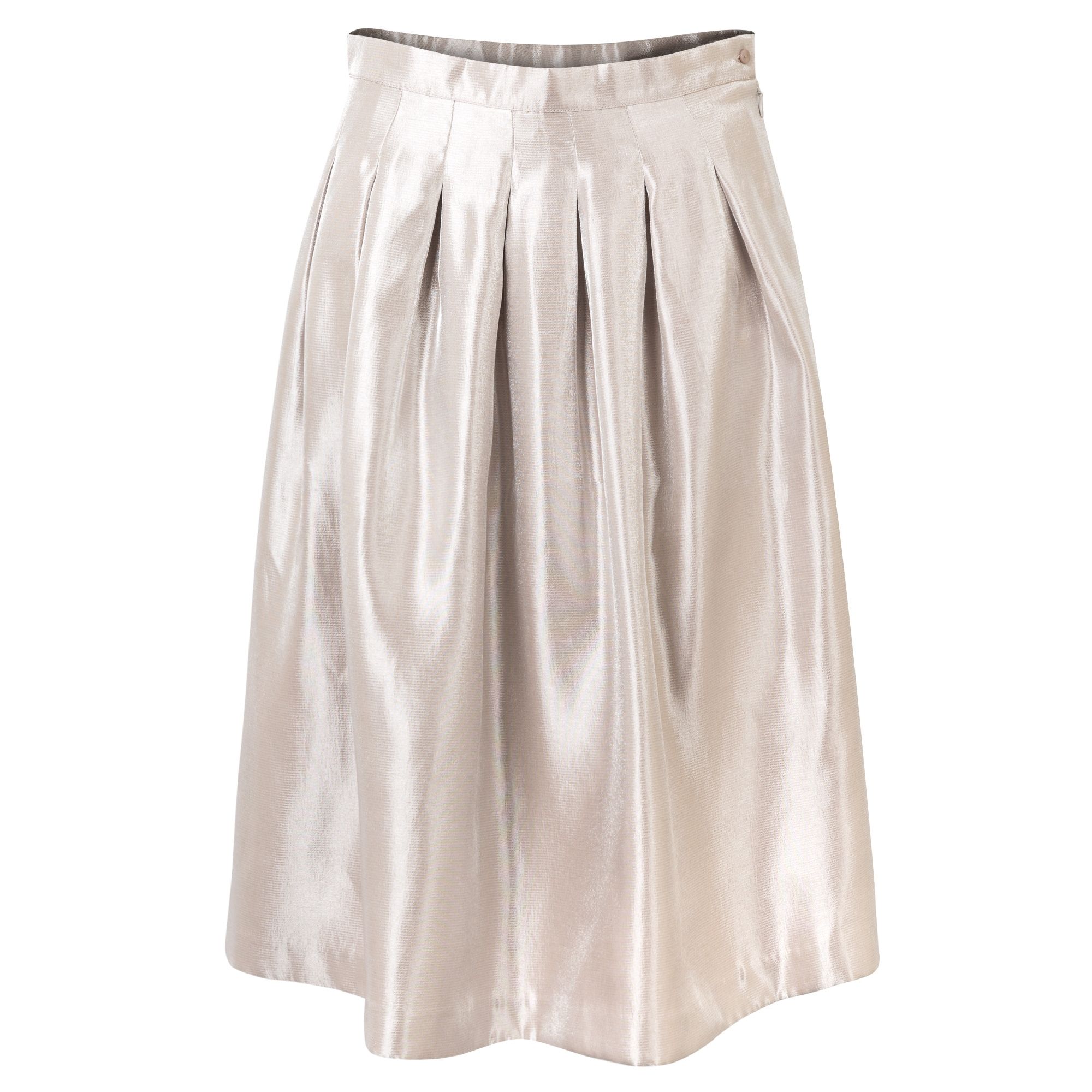 Reflex Metallic Pleated Skirt | Oliver Bonas