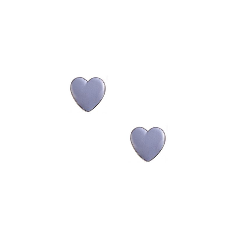 Ju Ju Small Heart Stud Earrings | Oliver Bonas