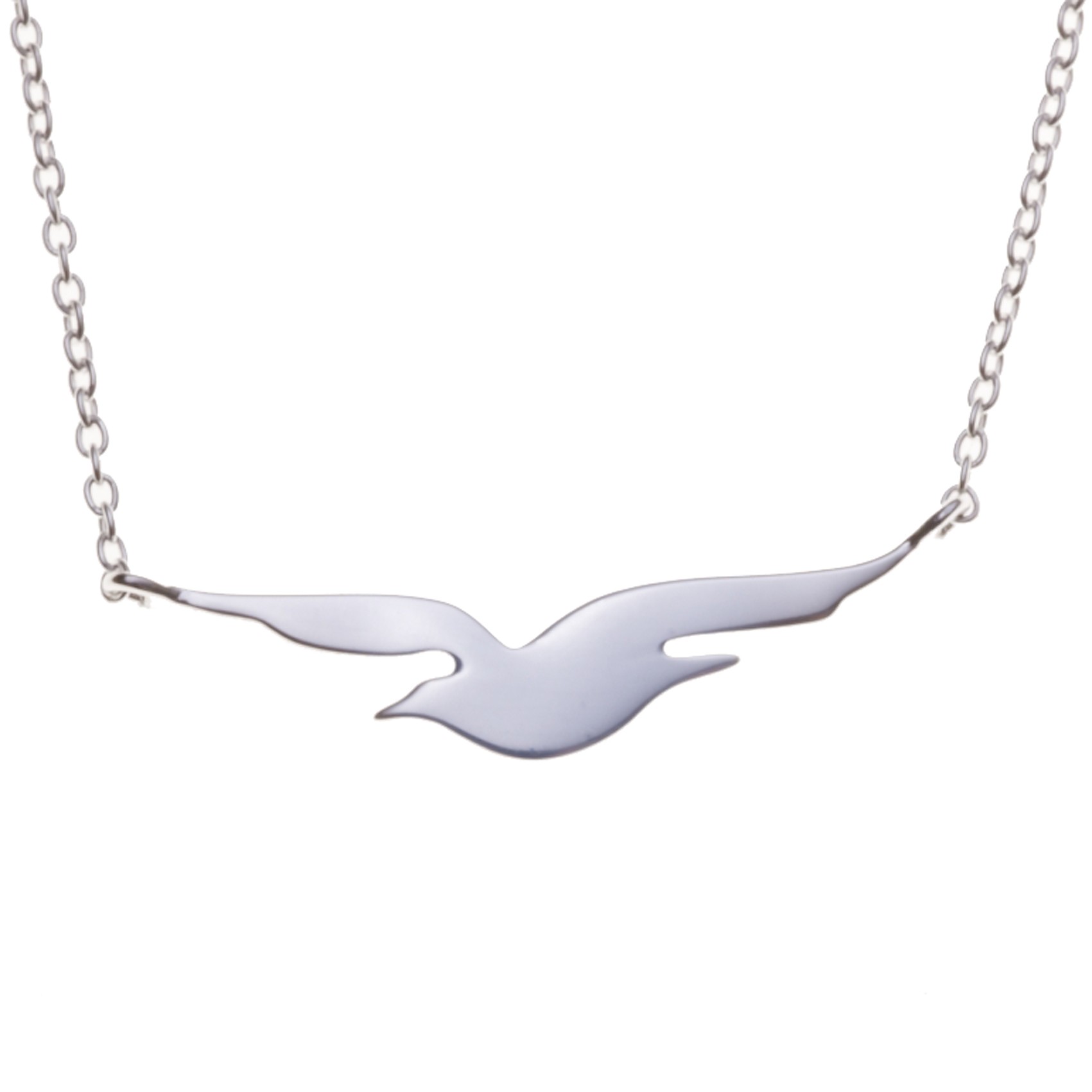 oliver bonas bird necklace